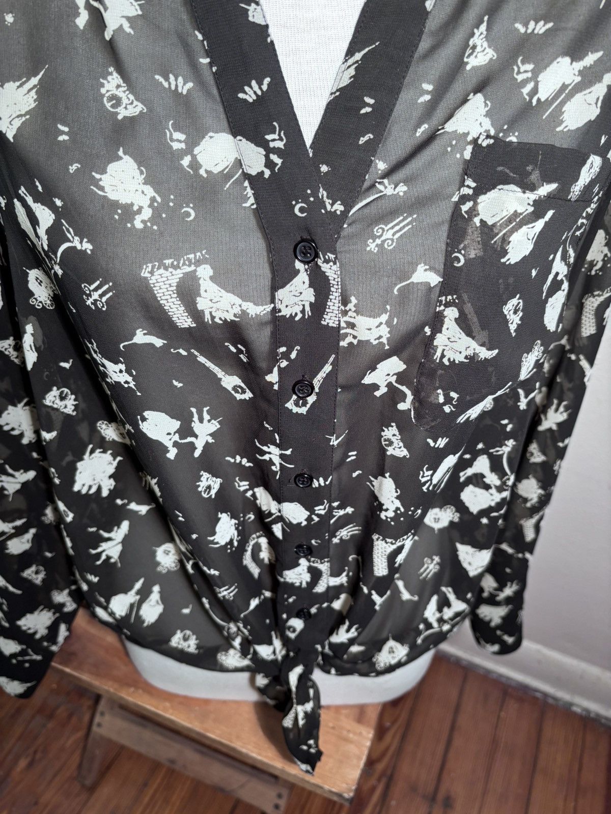 Other Bellatrix Sheer Cinderella Blouse Size S / US 4 / IT 40 - 4 Thumbnail