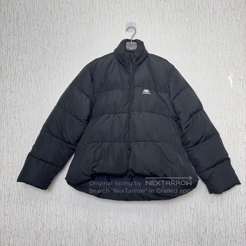 Balenciaga Balenciaga Black Oversized Buckle Down Puffer Jacket Size XXS / US 00 / IT 34 - 1 Thumbnail