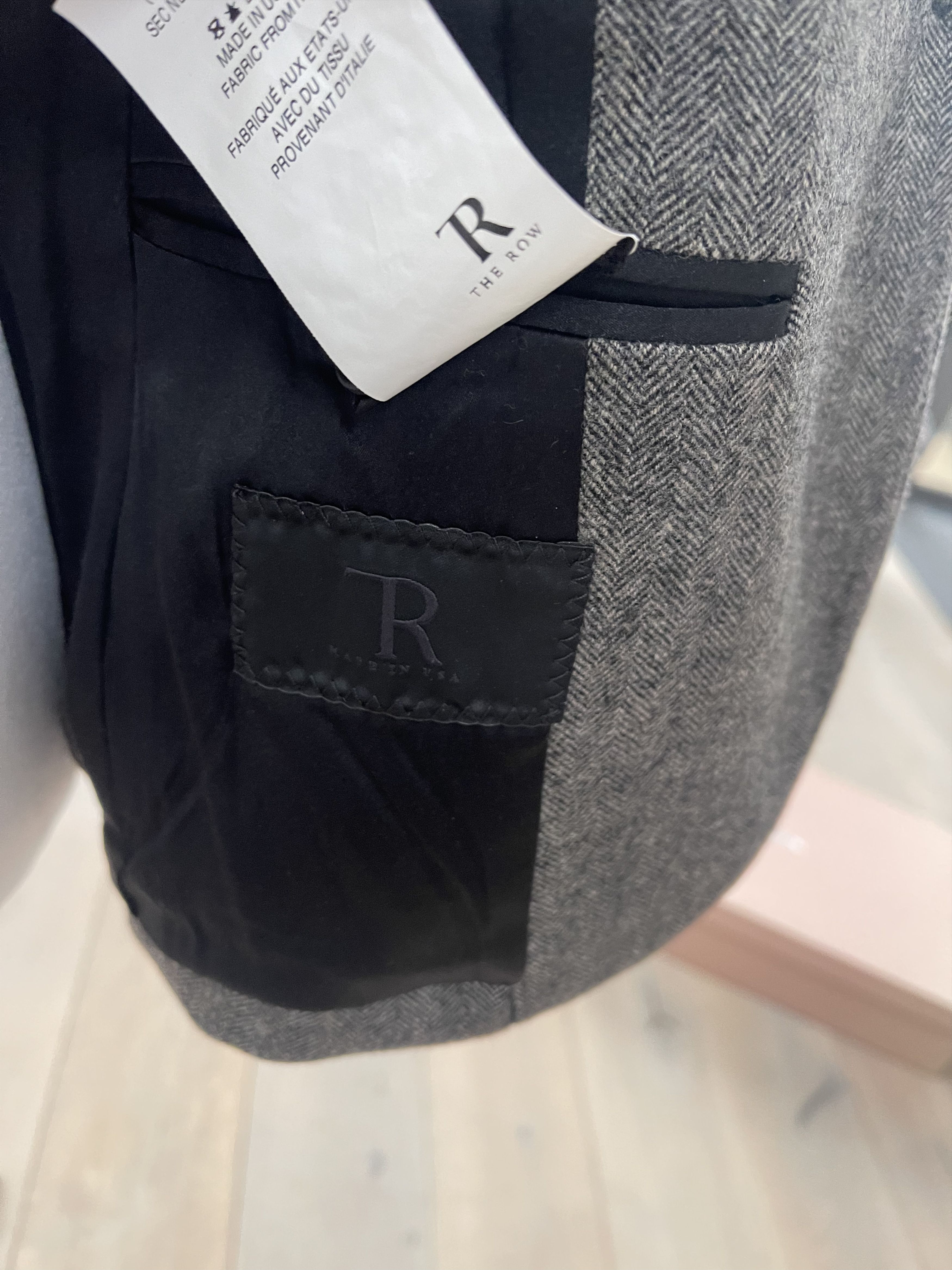 The Row The Row Woolen herringbone school jacket Size XS / US 0-2 / IT 36-38 - 5 Thumbnail