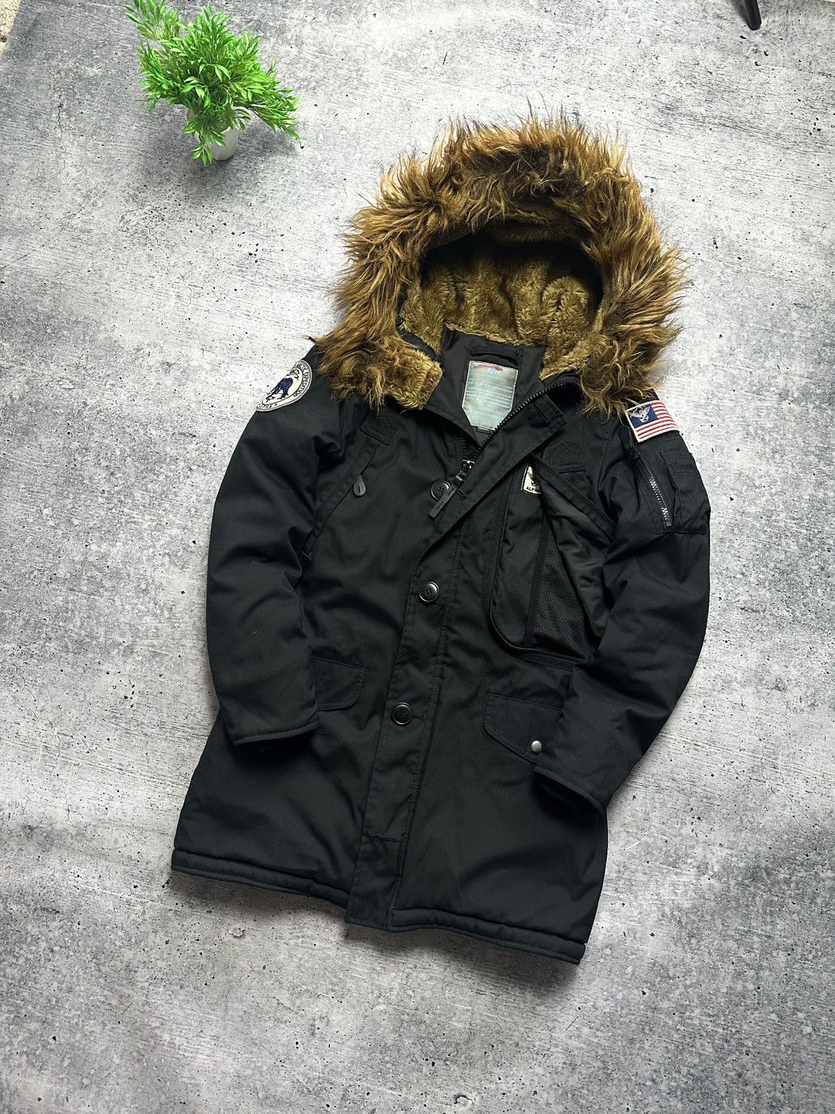 Alpha Industries Alpha Industries N-3B Parka Winter Cold Weather Polar Jacket Size XS / US 0-2 / IT 36-38 - 2 Thumbnail
