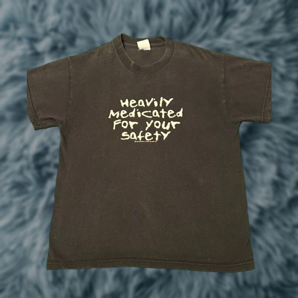 Vintage VINTAGE 90s Heavily Medicated Drugs Adult Humor 2003 VTG Shirt Mens Size Small Size US S / EU 44-46 / 1 - 1 Thumbnail