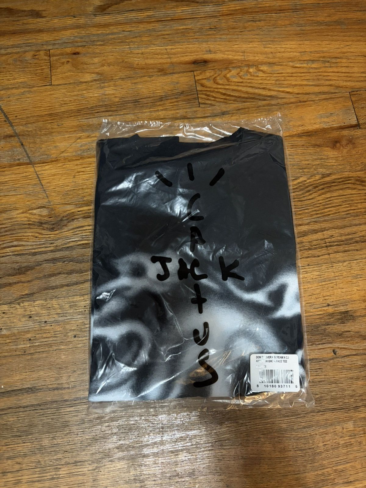 Travis Scott Don Toliver Scream Cactus Jack Airbrush Ghostface Tee Size US M / EU 48-50 / 2 - 1 Thumbnail