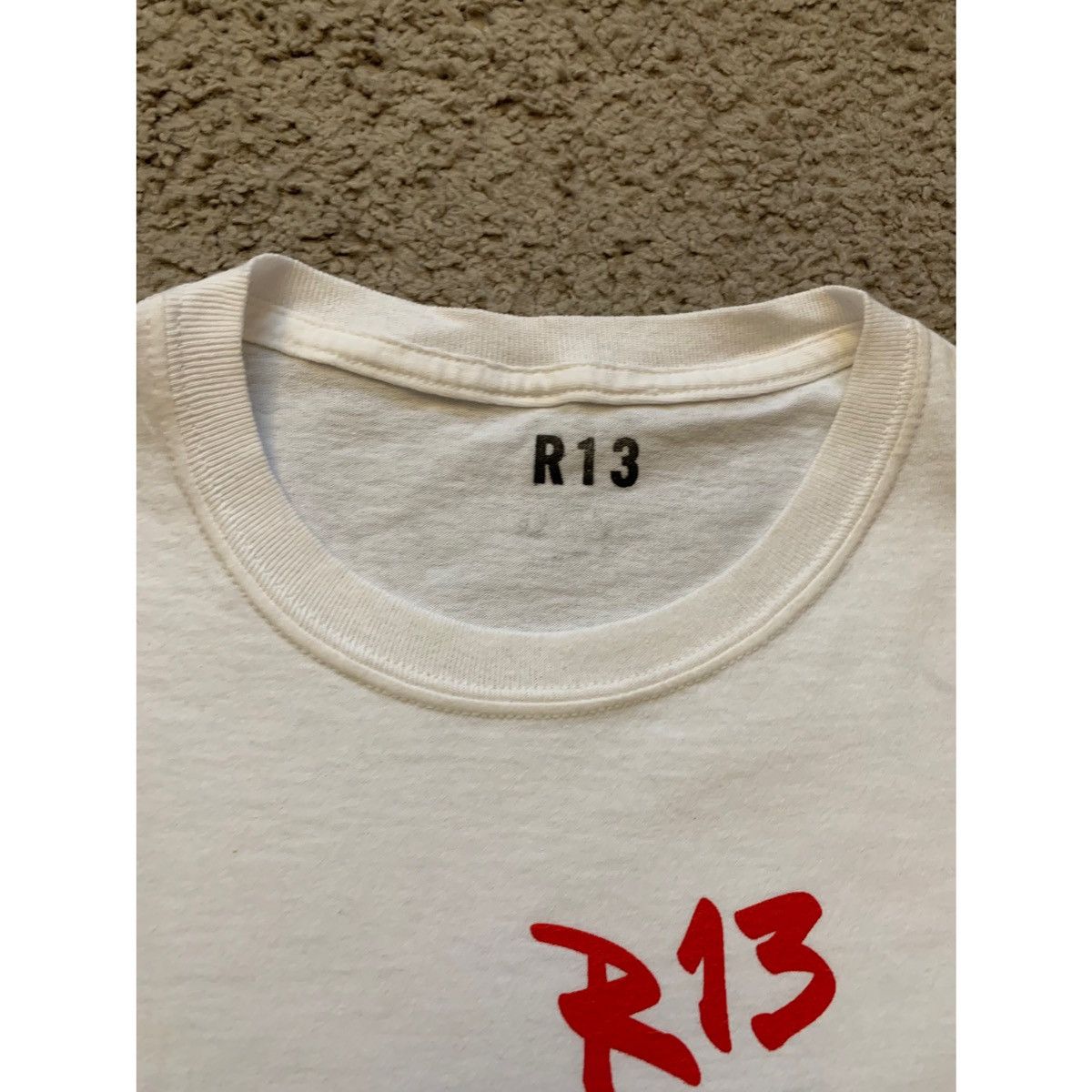 R13 R13 PUNK ROCK LIMITED EDITION RUNWAY TEE Size US M / EU 48-50 / 2 - 4 Thumbnail