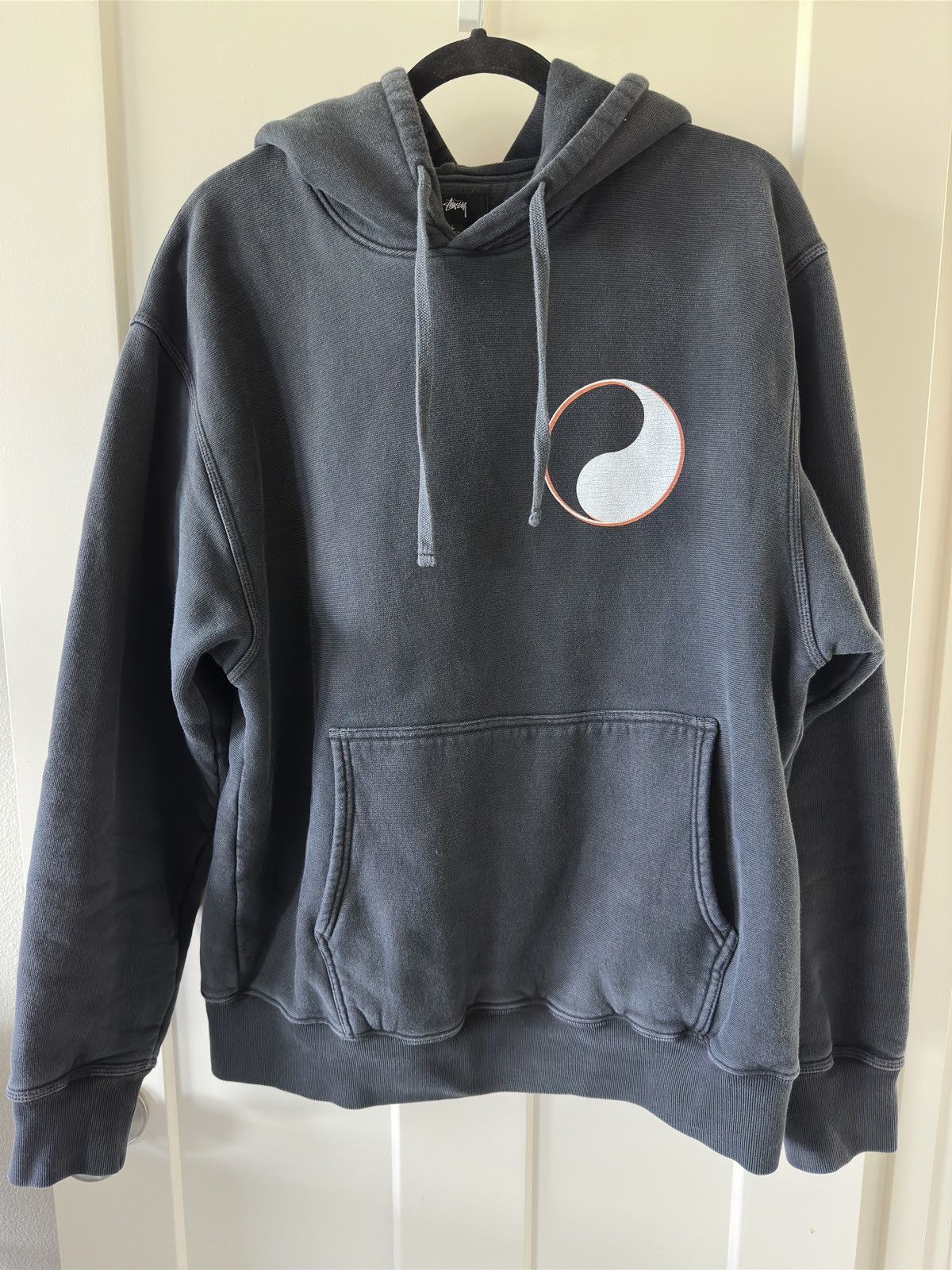 Stussy × Our Legacy Drop Shadow Hoodie Pigmet Dyed