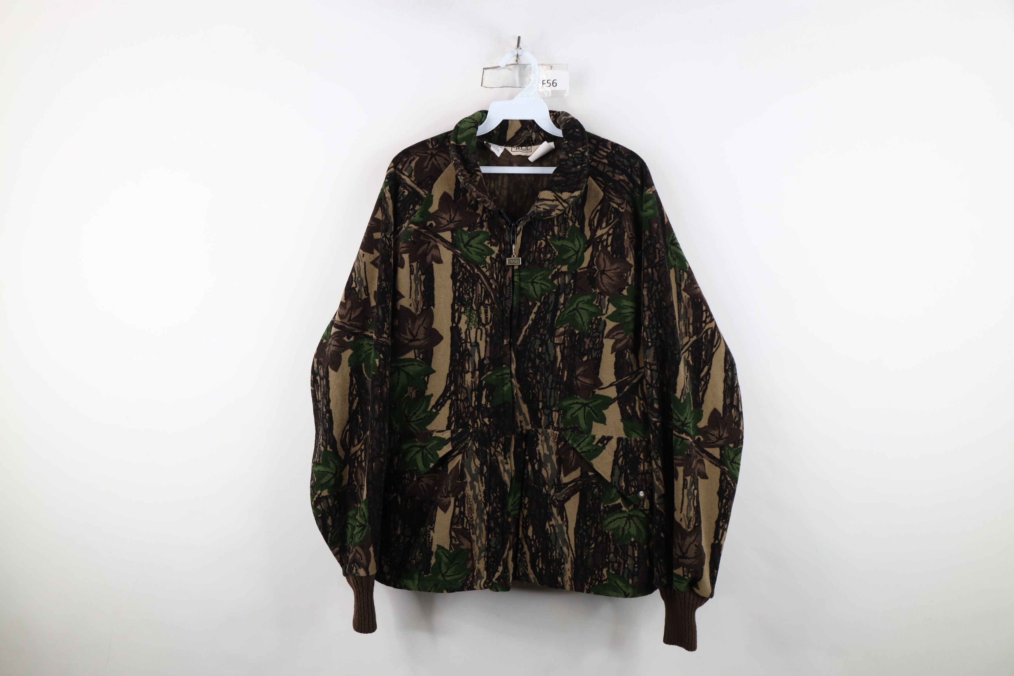 Walls Vintage 90s Walls Trebark Camouflage Hunting Jacket USA Size US L / EU 52-54 / 3 - 1 Thumbnail