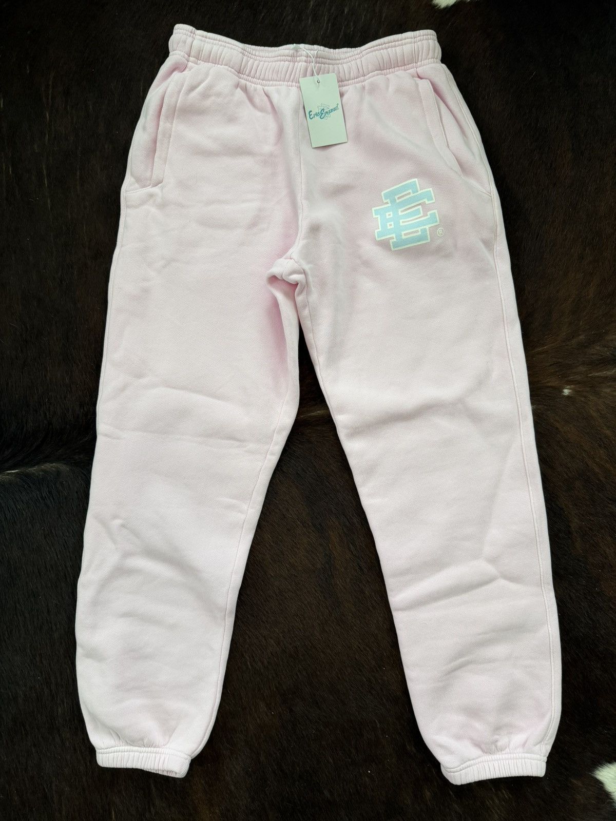 Eric Emanuel Eric Emanuel EE Sweatpants Pink w baby blue Large Size US 32 / EU 48 - 1 Thumbnail