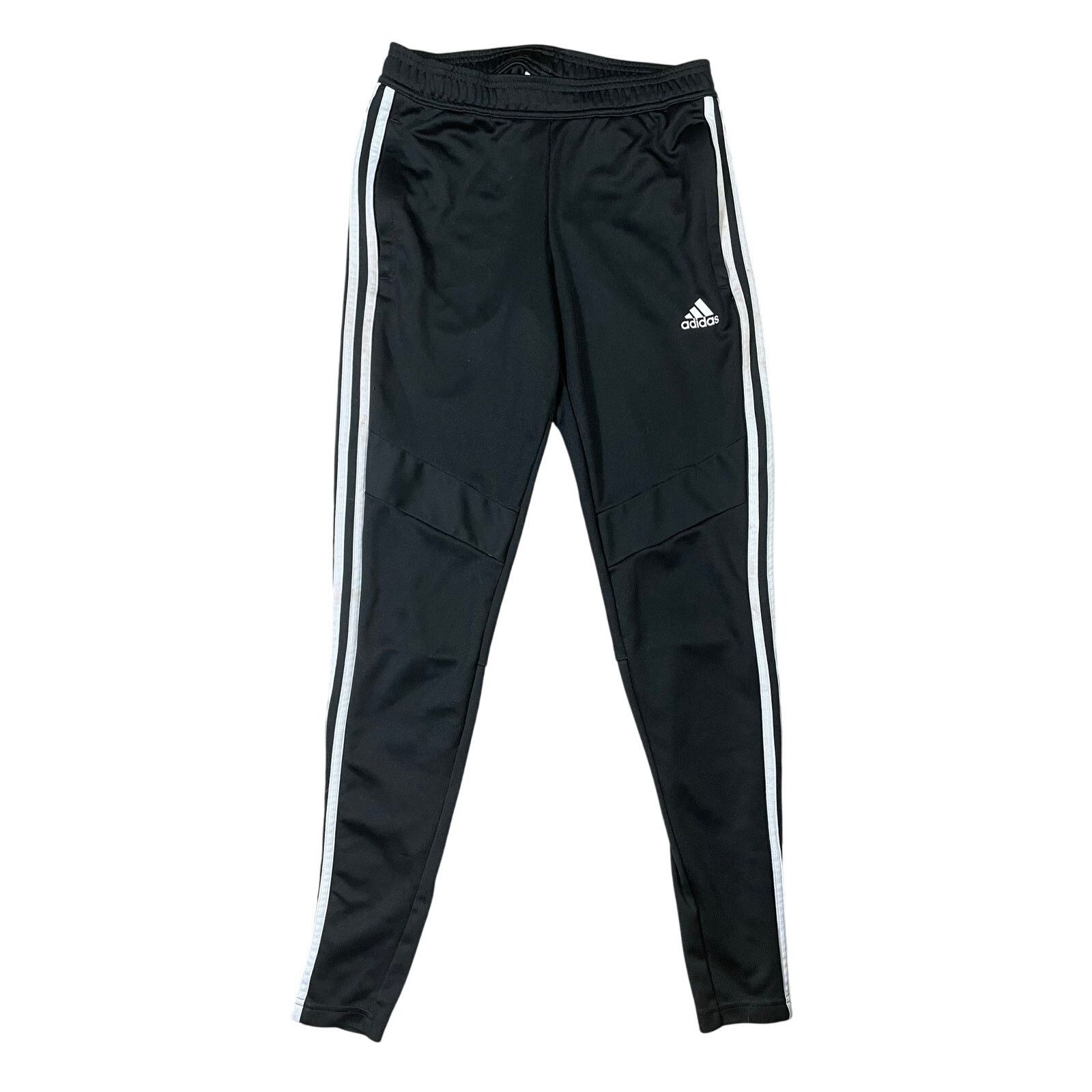 Adidas Adidas Women’s Black 3-Stripes Track Pants XS Tapered Size 26" / US 2 / IT 38 - 1 Thumbnail