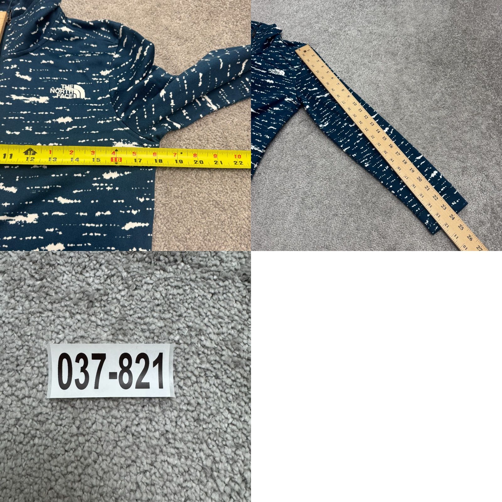 The North Face The North Face Motivation 2.0 Scatter Print Full Zip Jacket Mens Small Blue NWOT Jacket S Blue The North Face Mens Regular Jacket Size S / US 4 / IT 40 - 9 Thumbnail