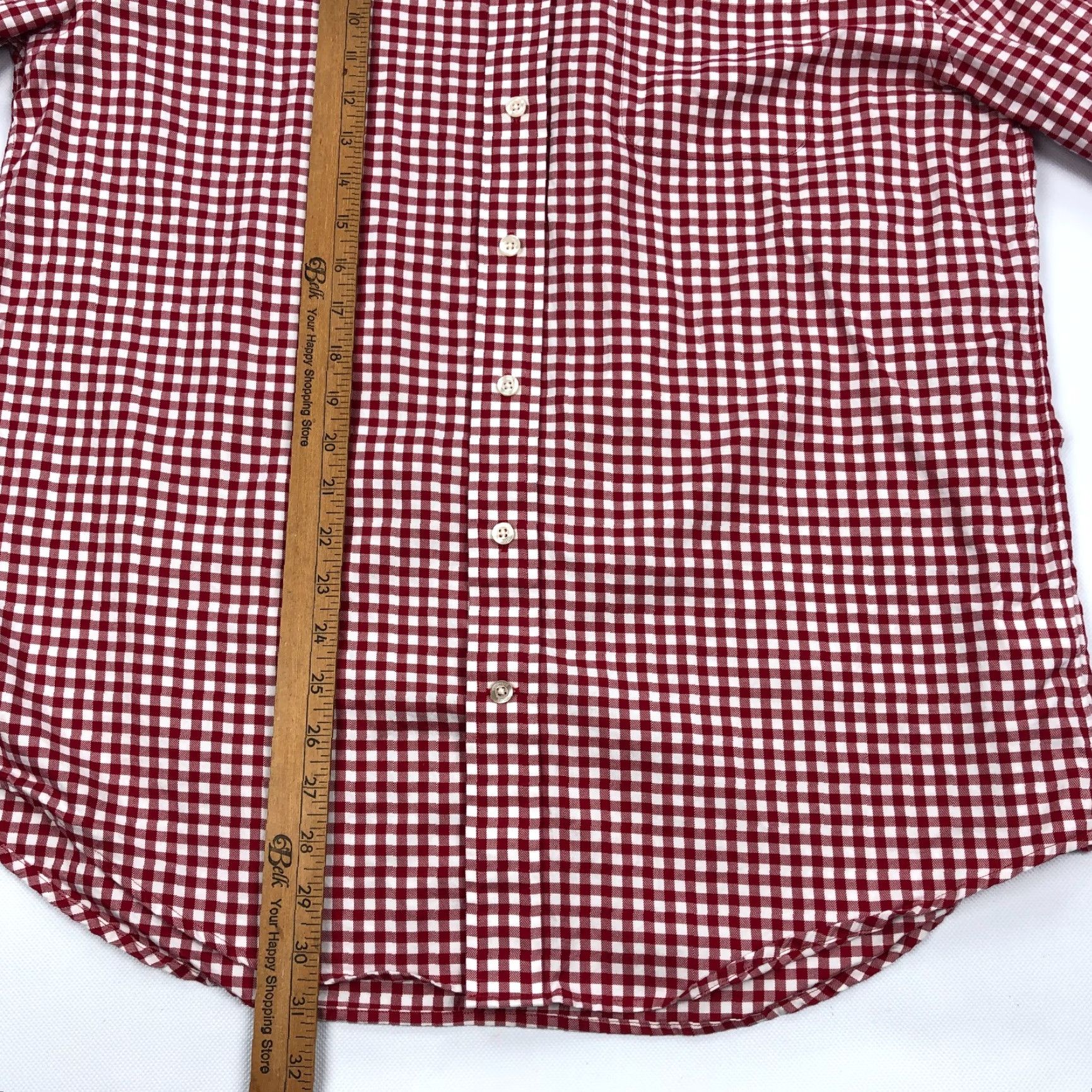 Vineyard Vines Vineyard Vines Shirt Mens Large Red Check Tucker Long Sleeve Button Up Whale Size US L / EU 52-54 / 3 - 6 Thumbnail