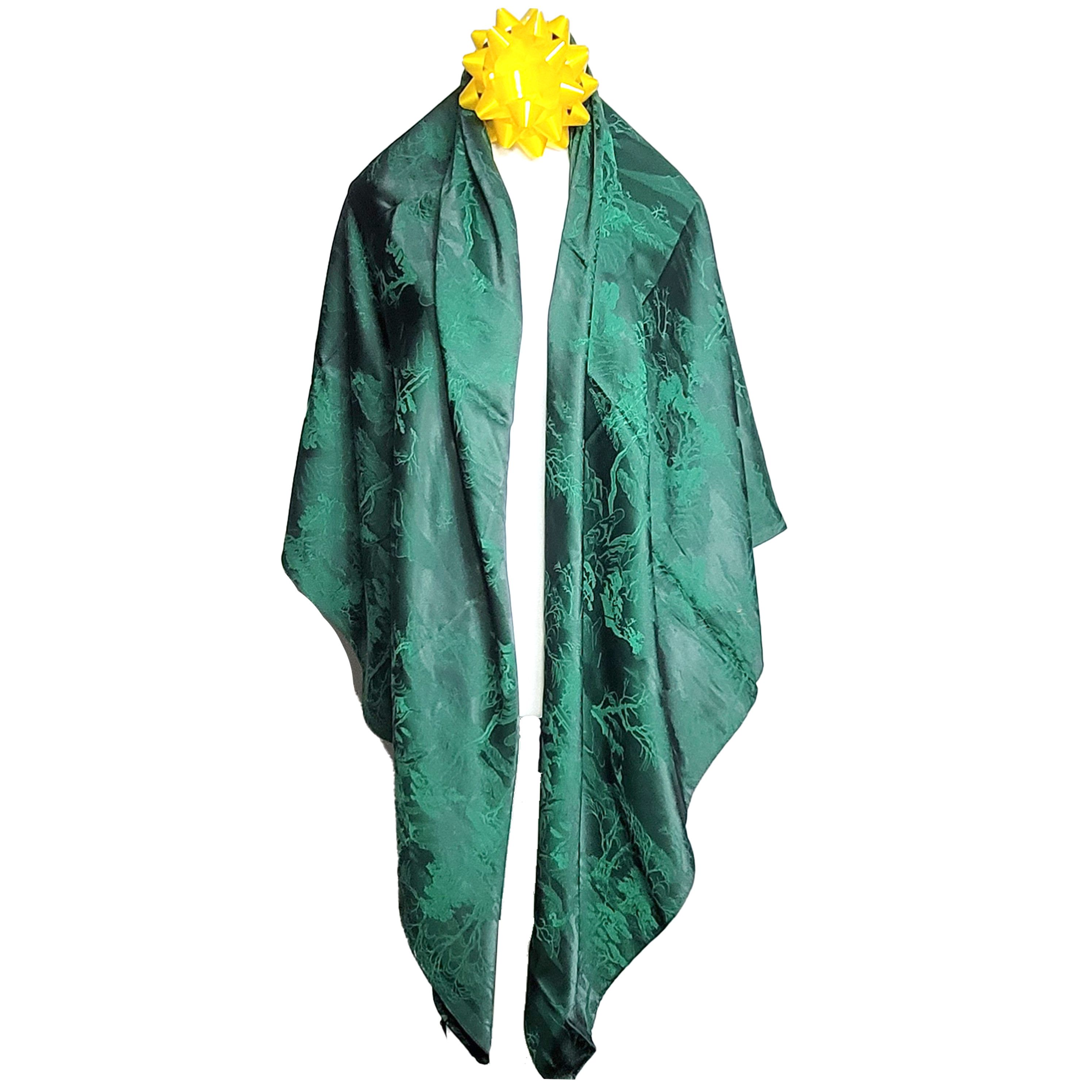 Other NWT Double-Sided Silk Scarf 52"x52" Large Square Wrap 3014 Size ONE SIZE - 8 Thumbnail