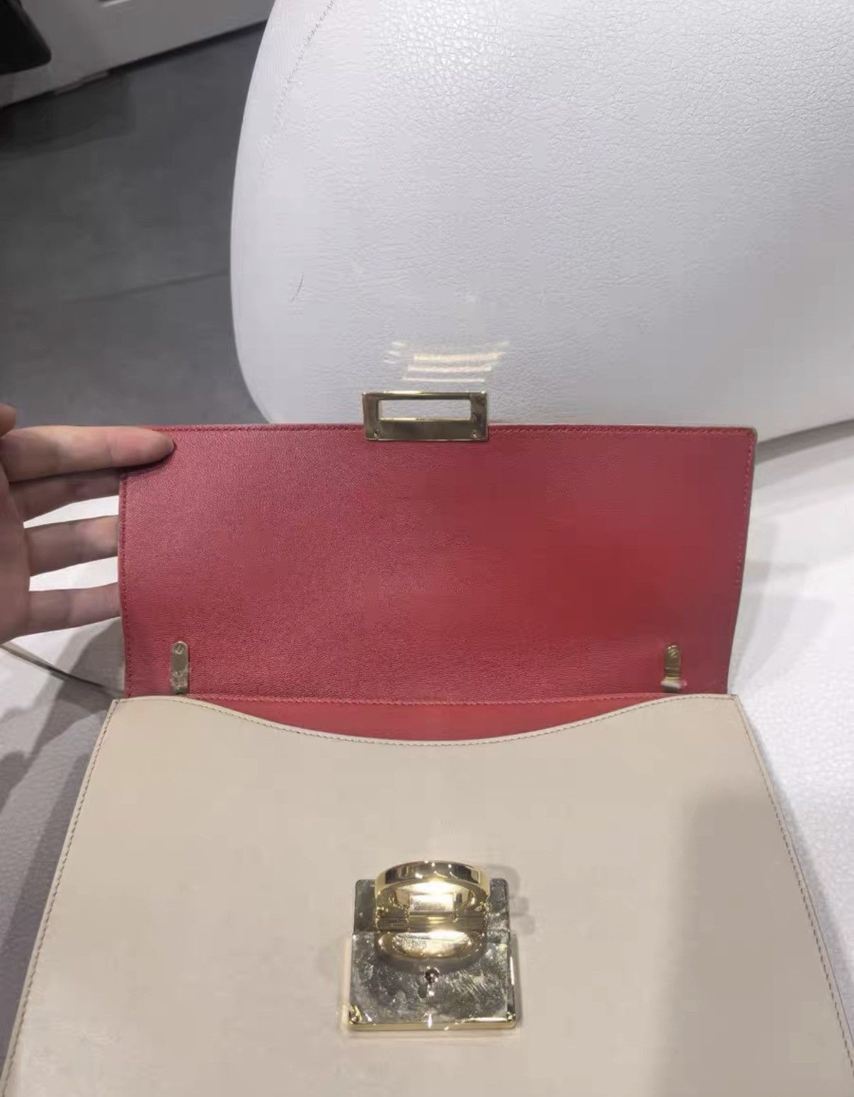 Salvatore Ferragamo Ferragamo vintage gancini accordion crossbody & handbag J38 Size ONE SIZE - 3 Thumbnail
