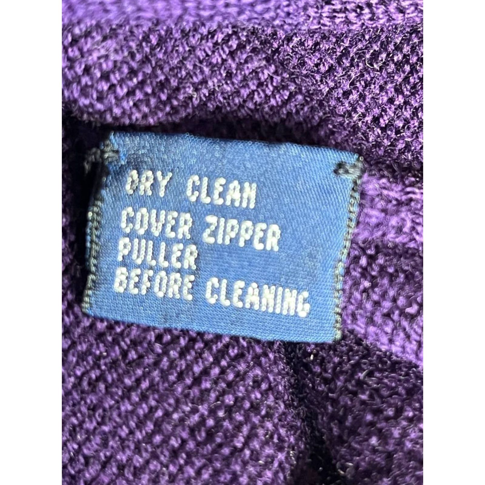 Polo Ralph Lauren Polo Ralph Lauren Long Sleeve Quarter Zip Merino Wool Sweater Size Large Purple Mens Size US L / EU 52-54 / 3 - 7 Thumbnail