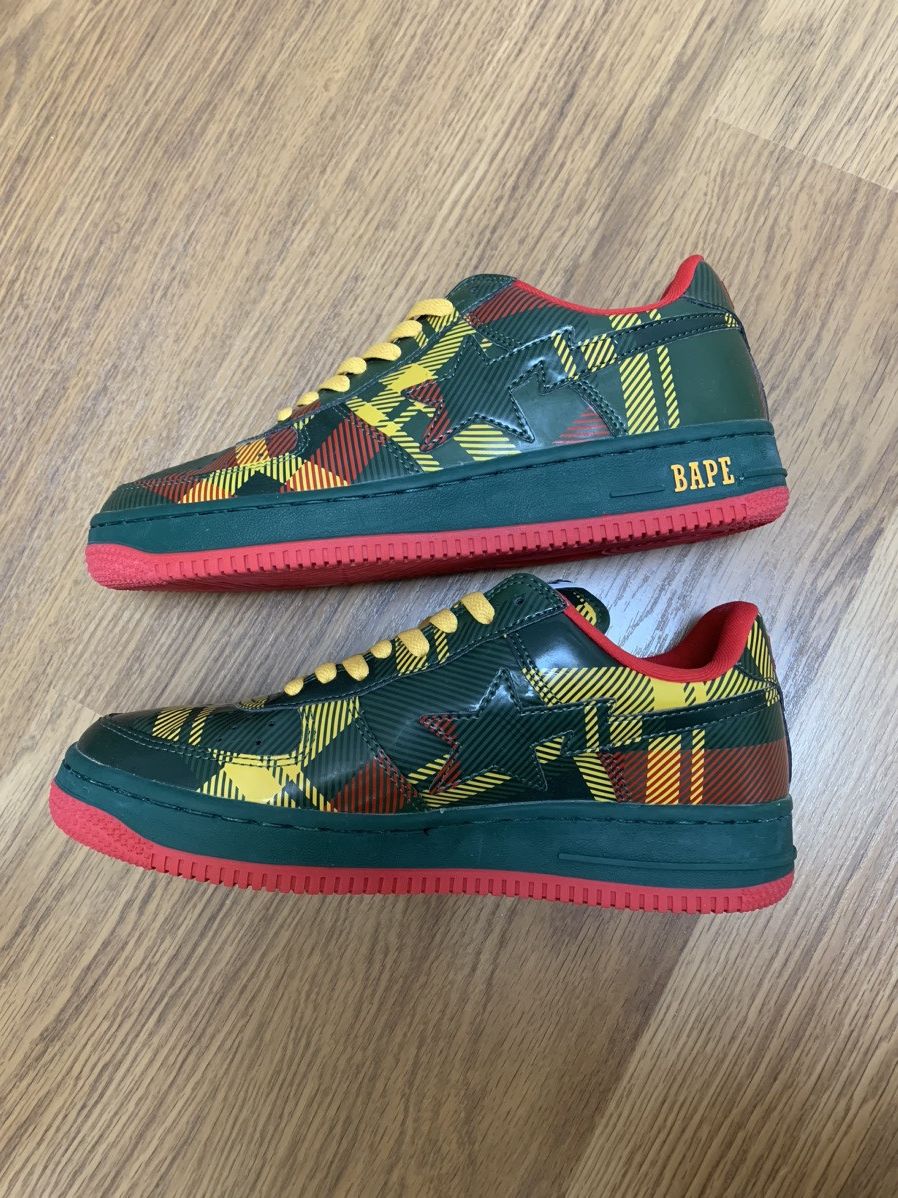 Bape Bape Bapesta Isetan Pattern 2008 Size US 9 / EU 42 - 3 Thumbnail