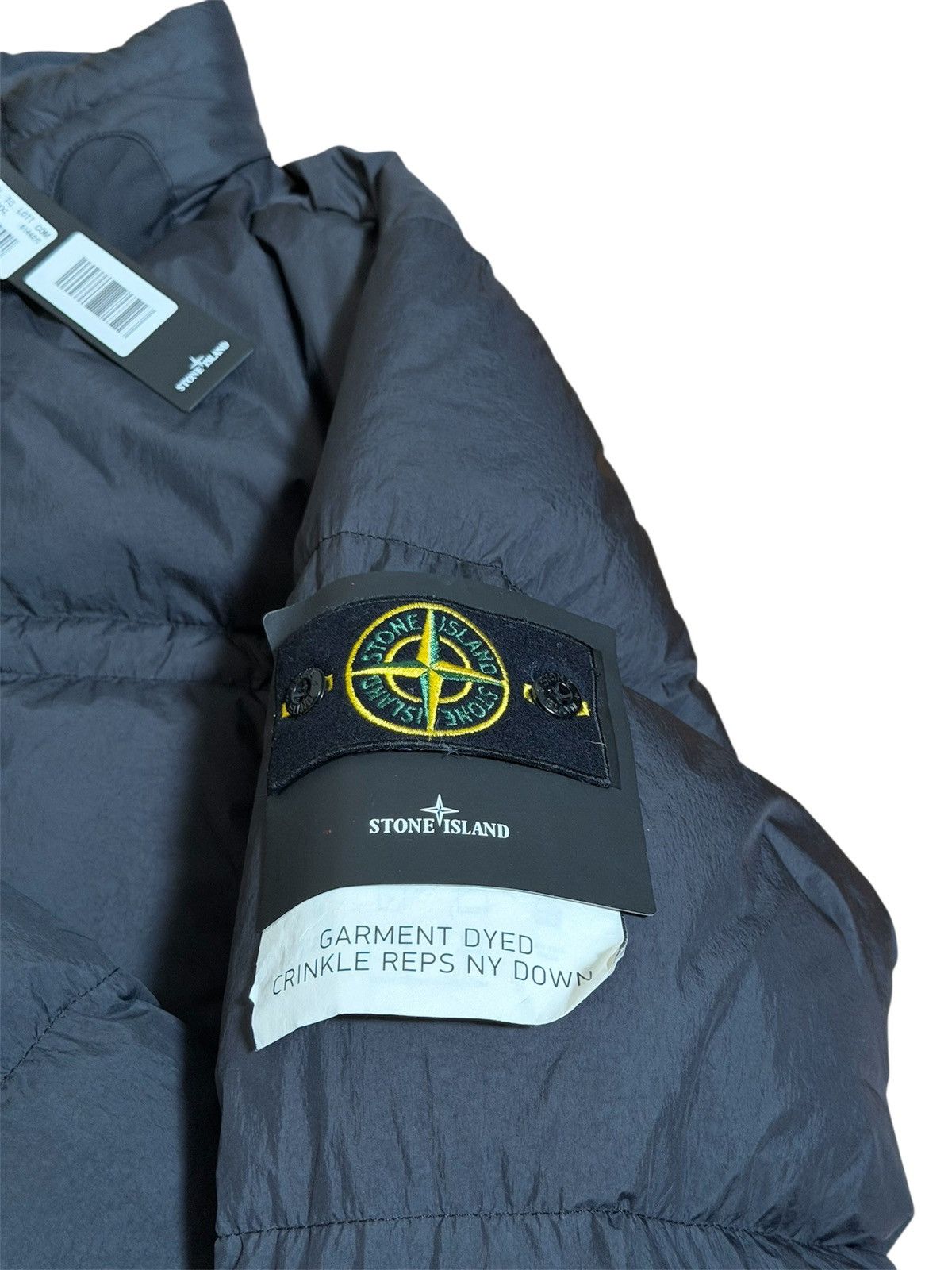 Stone Island 🔥2000$ Stone Island Garment Dyed Crinkle Reps NY Down Jacket Size US XL / EU 56 / 4 - 5 Thumbnail