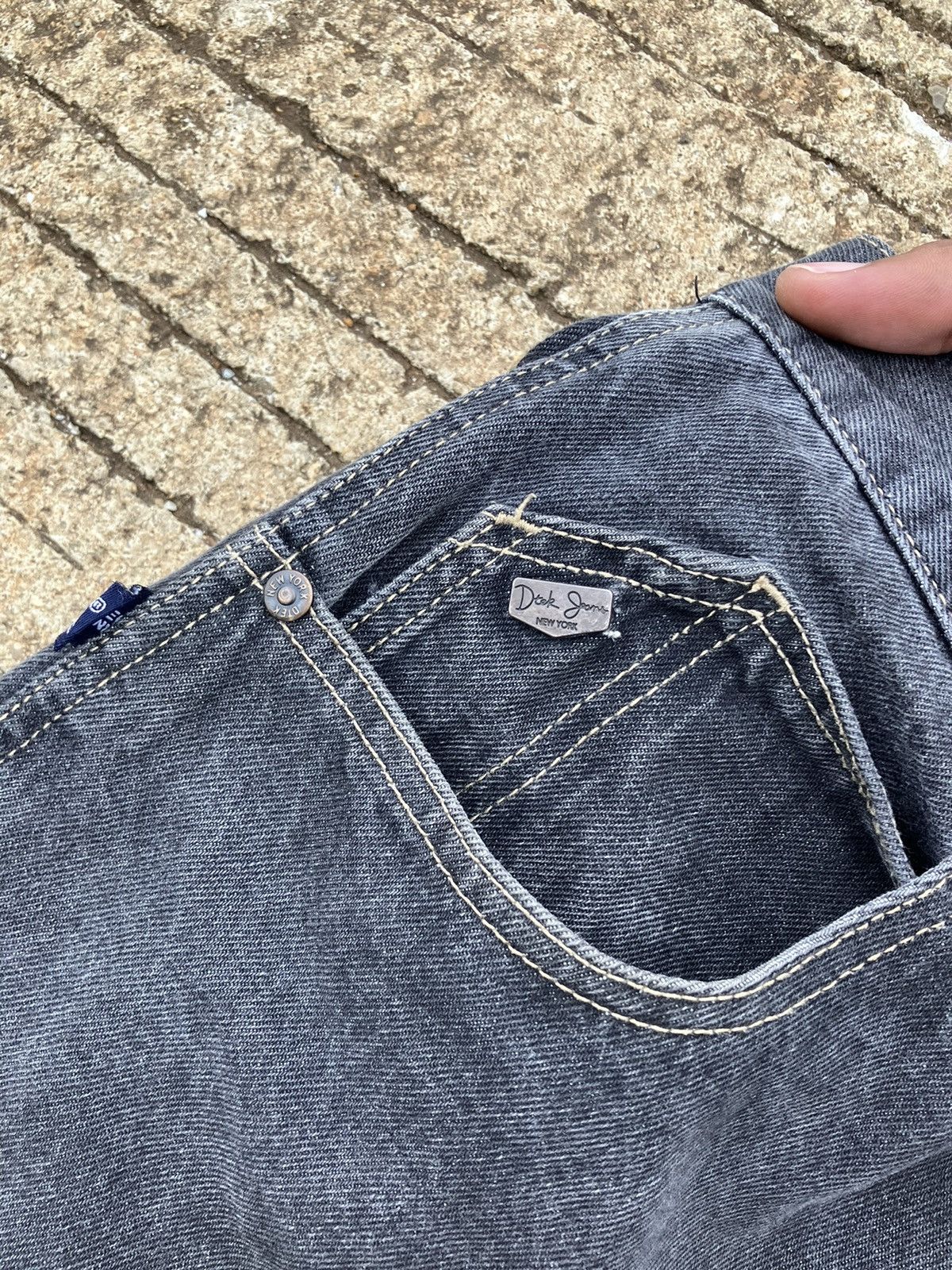 Baggu Vintage y2k DTek Baggy Skater Jeans. Size US 31 - 4 Thumbnail