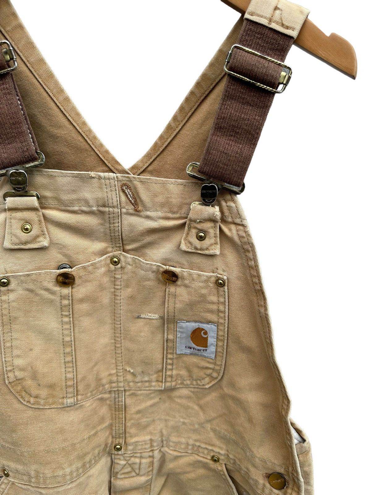 Carhartt Vintage carhartt double knee overalls Size US 34 / EU 50 - 3 Thumbnail