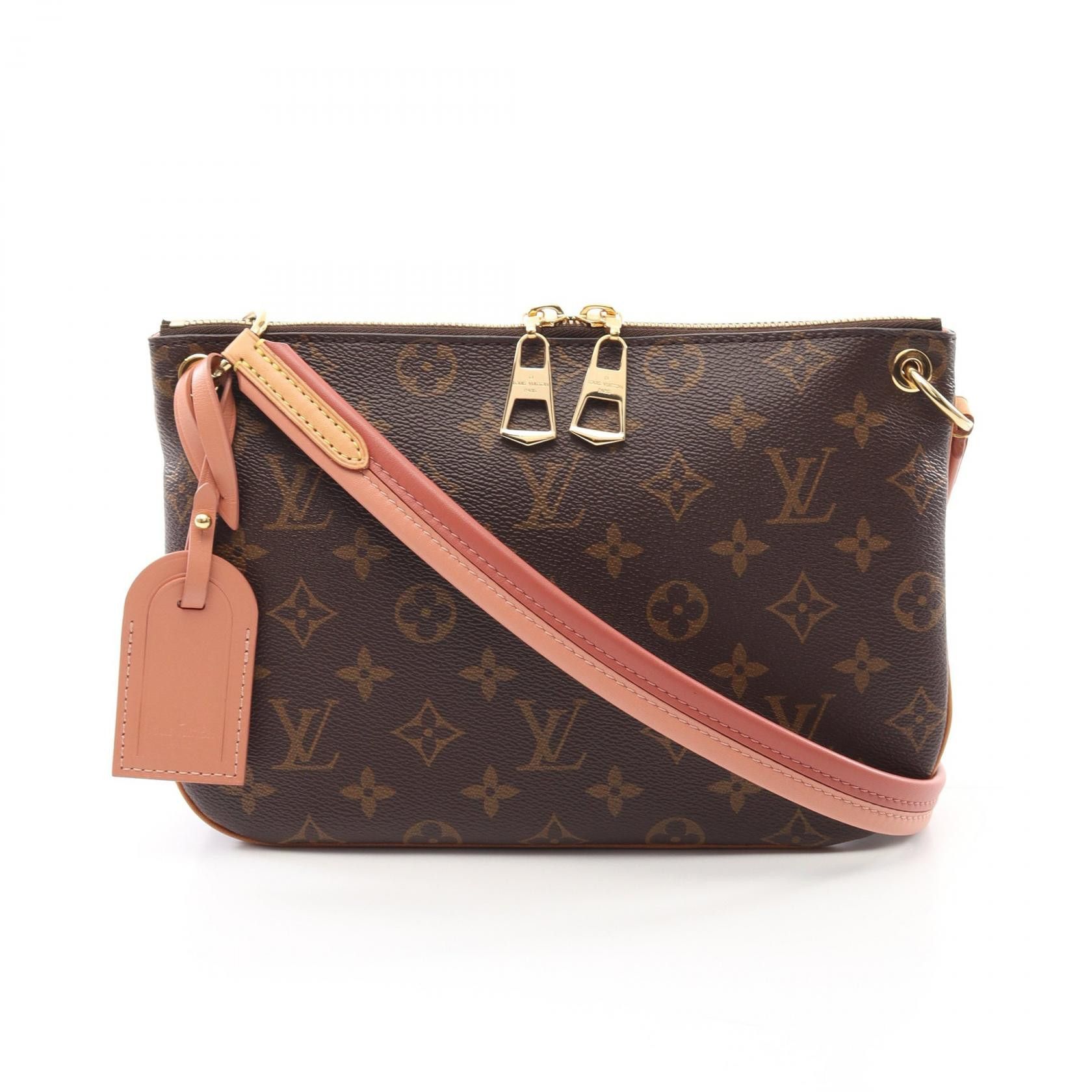 Louis Vuitton Louis Vuitton Loretta Monogram Shoulder Bag Canvas Shoulder Bag M44283 in Brown, Women's