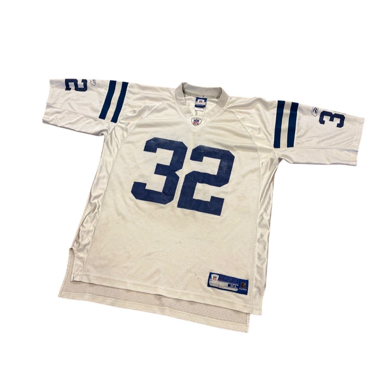 Reebok Reebok Indianapolis Colts Edgerrin James #32 White NFL Footb Size US XL / EU 56 / 4 - 4 Thumbnail
