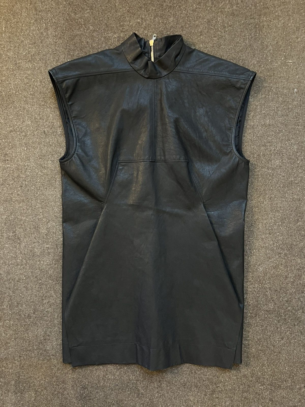 Rick Owens Rick Owens SS14 Leather Tunic Size US S / EU 44-46 / 1 - 1 Thumbnail