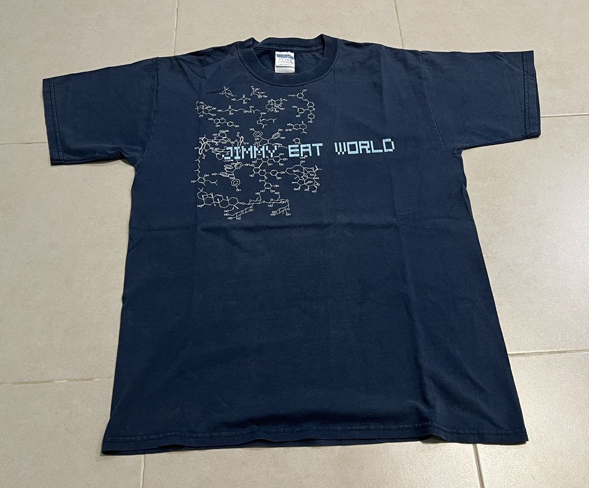 Band Tees Vtg Jimmy Eat World Shirt (2004) Size US M / EU 48-50 / 2 - 1 Thumbnail