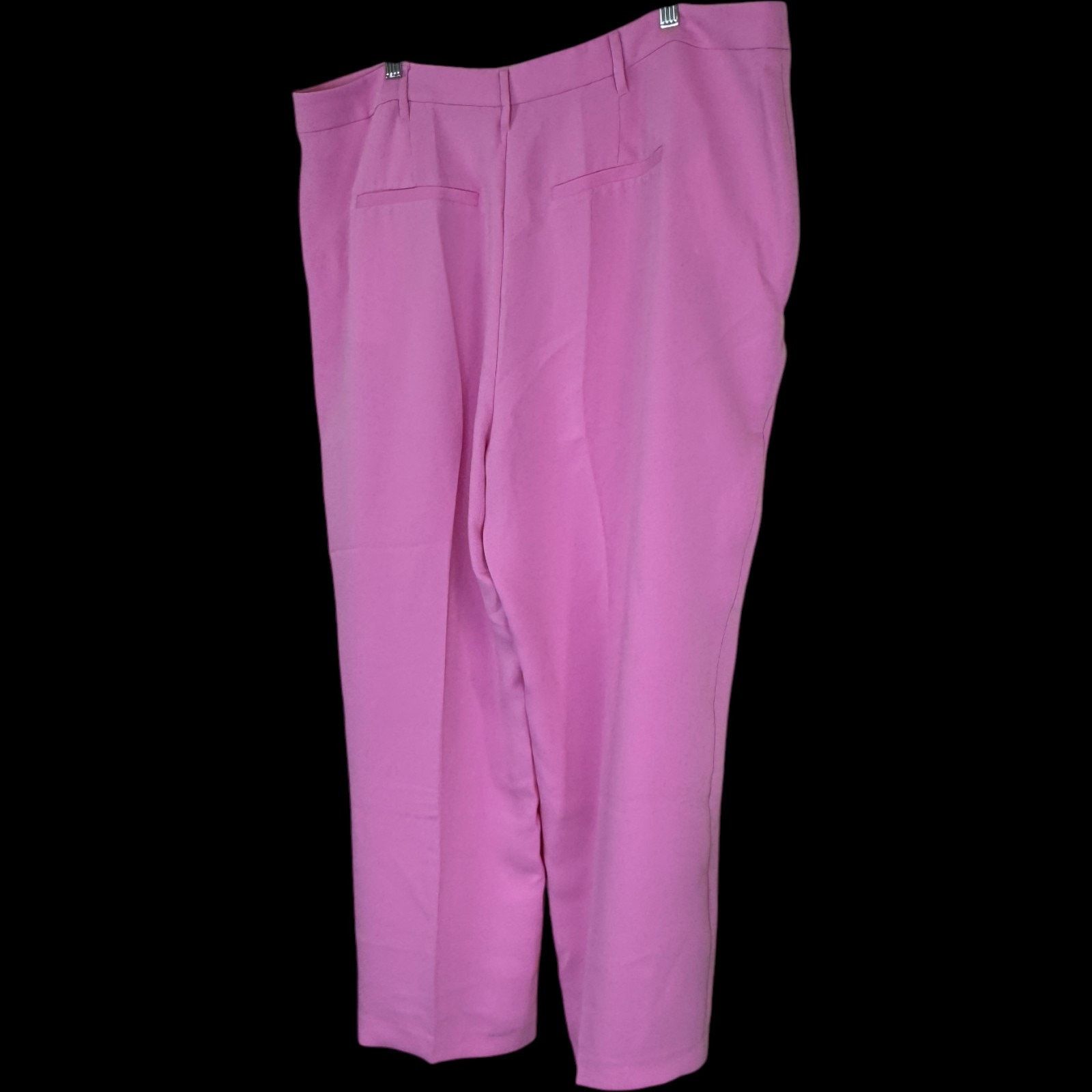 Other Candace Cameron Bure Darted Straight Leg Pant Pink 20P NWOT Size 31" - 6 Thumbnail