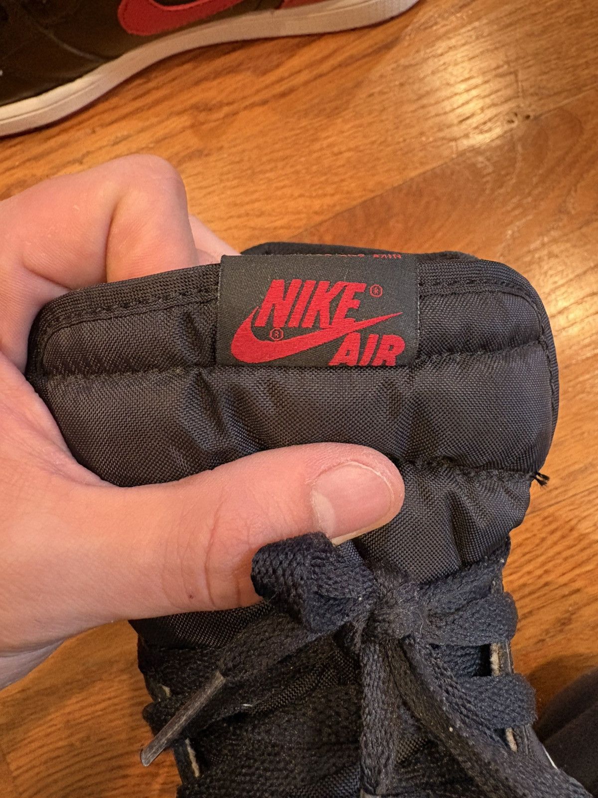 Nike Jordan 1 Banned/Bred 2016 Size US 12 / EU 45 - 16 Thumbnail