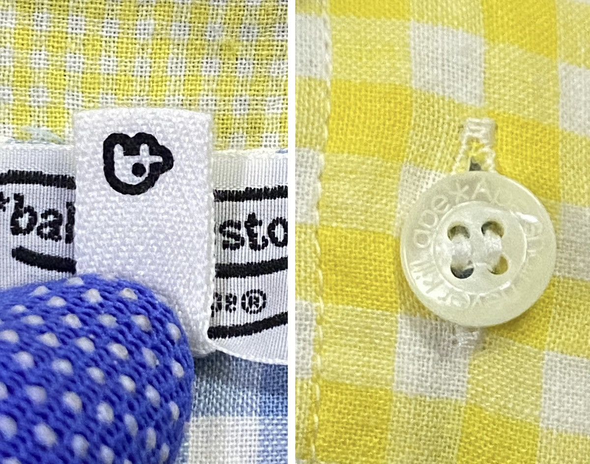 Bape × Nigo Baby Milo Pacthwork Button Up S/S Shirt Size US S / EU 44-46 / 1 - 12 Thumbnail