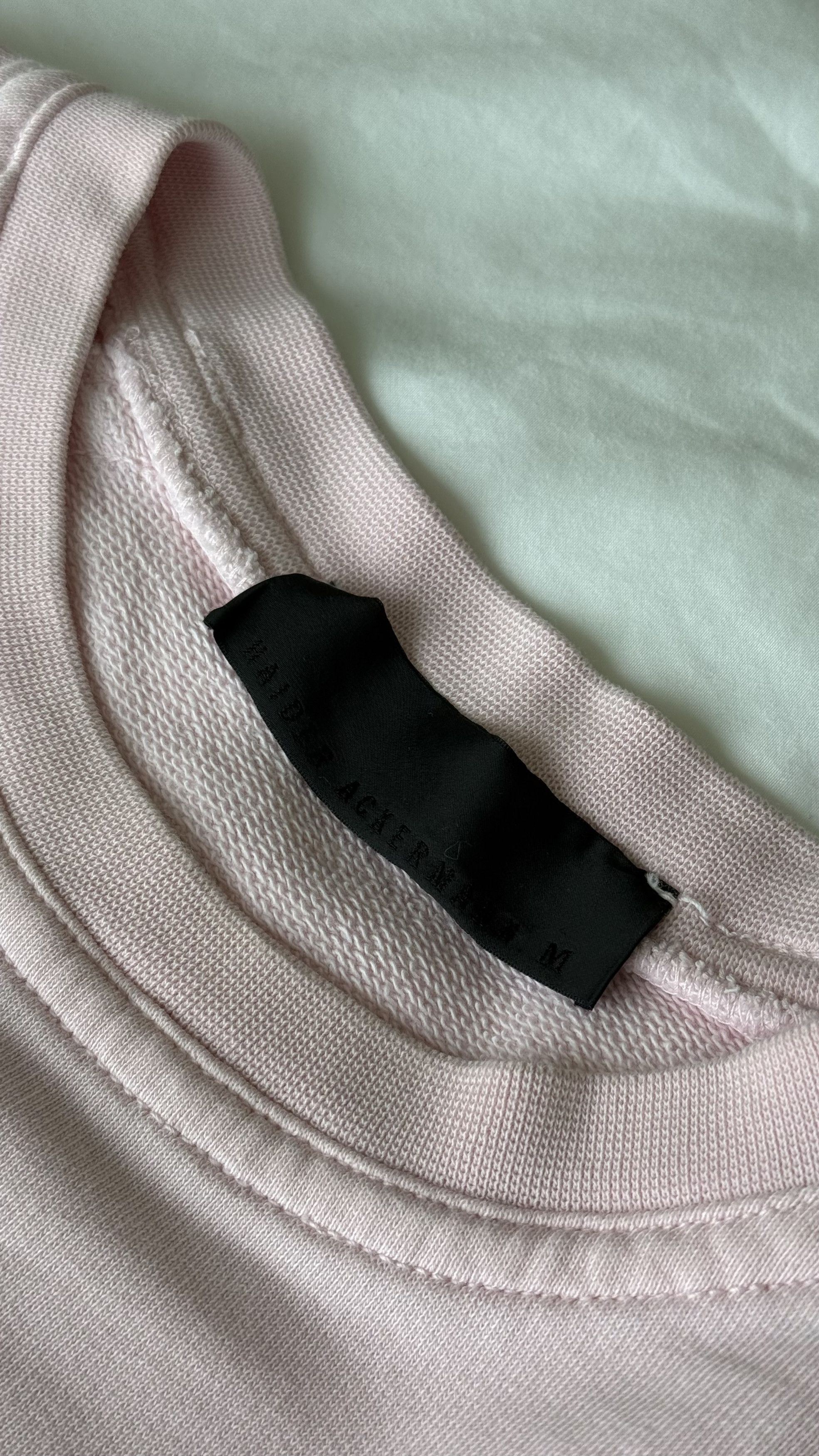 Haider Ackermann Haider Ackermann Pink Perth Crewneck Bleached Sweatshirt Size US M / EU 48-50 / 2 - 11 Thumbnail