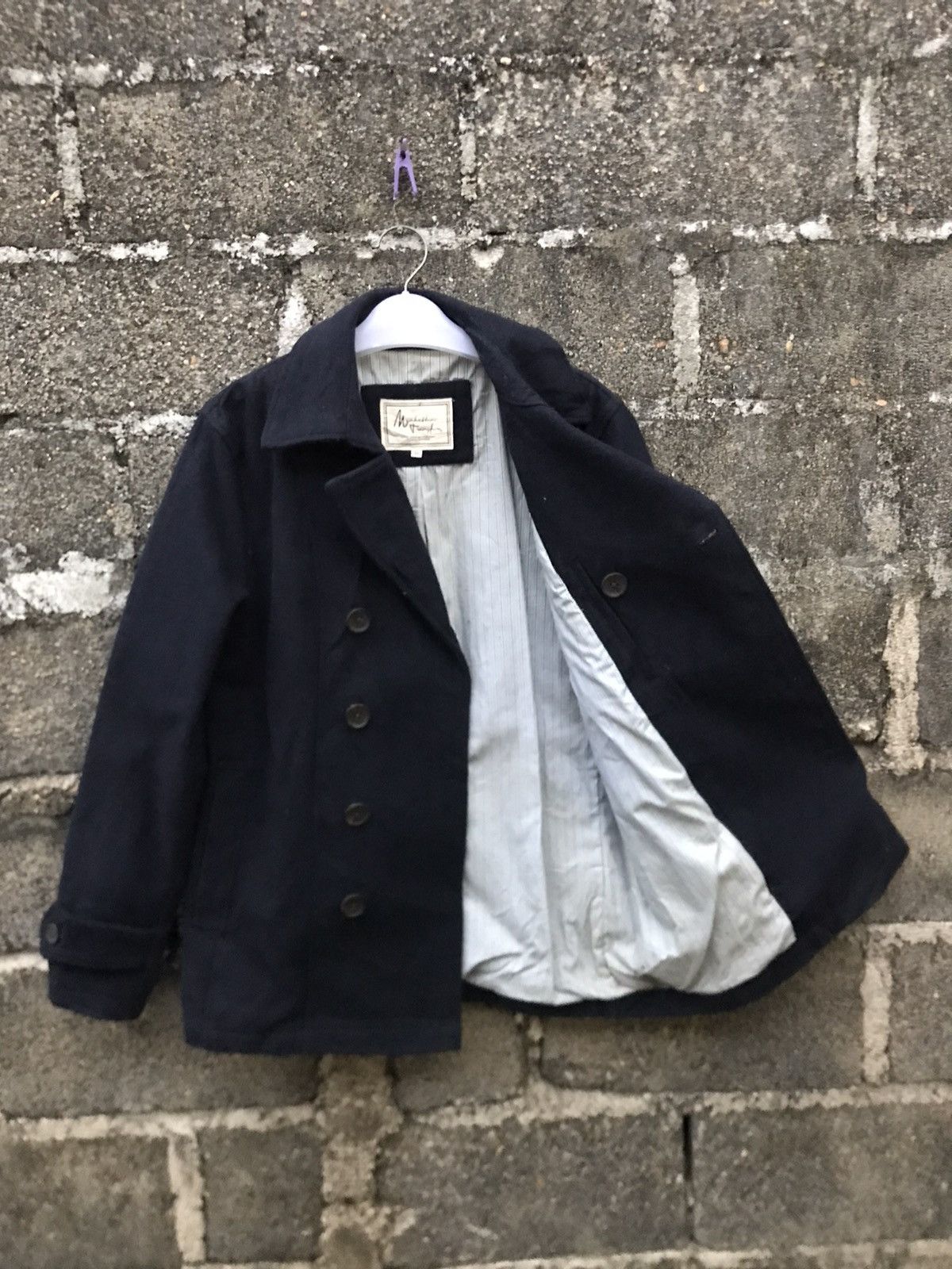 Japanese Brand ⚡️Vintage Mahattan Trangfer Double Breast Coat Jacket Size US M / EU 48-50 / 2 - 8 Thumbnail
