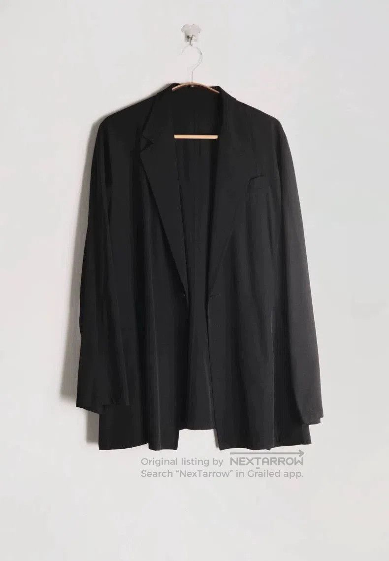 Yohji Yamamoto Black Jacket with Minimal Wear