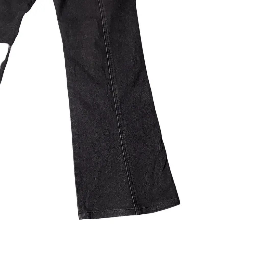 Japanese Brand Flared Lowrise Washed Straight Cut Jeans Size US 28 / EU 44 - 14 Thumbnail