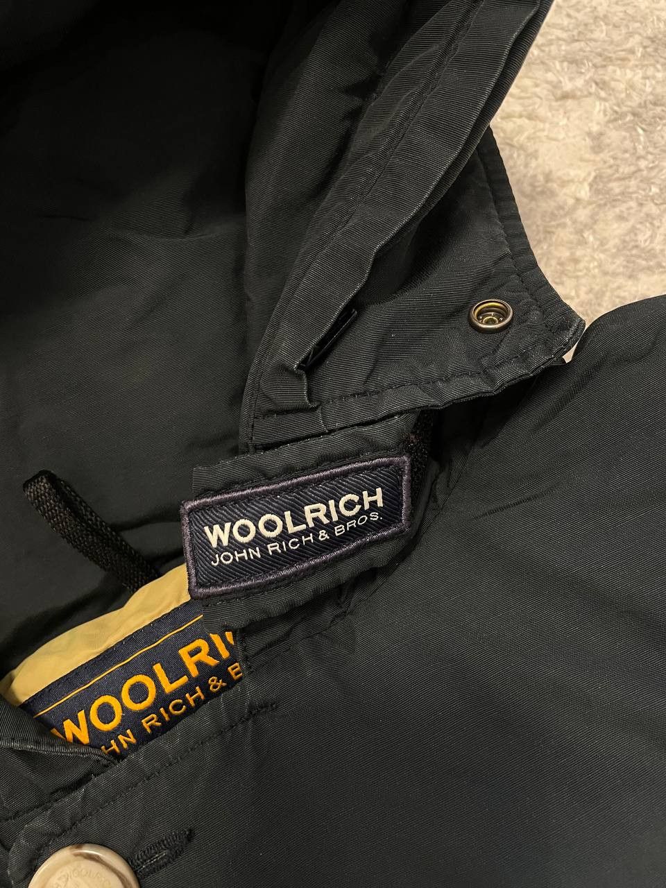 Other Vintage Woolrich Hooded Parka Jacket Mens Up Winter Coat Size US M / EU 48-50 / 2 - 8 Thumbnail