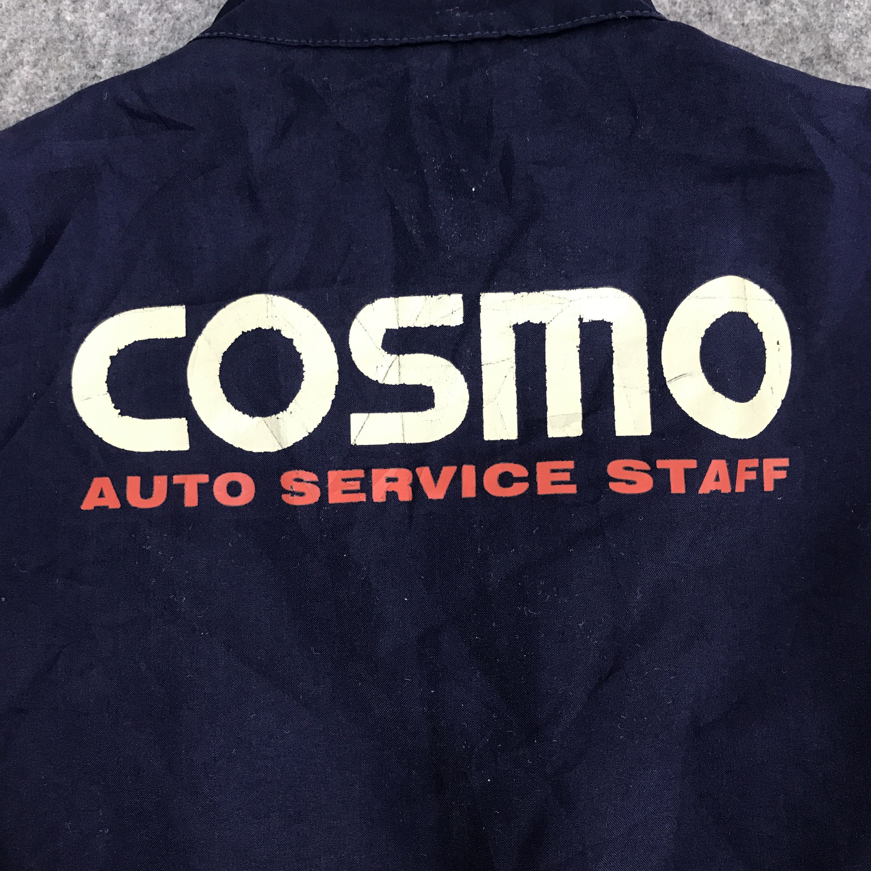 Japanese Brand cosmo auto servise staff racing jacket Size US XL / EU 56 / 4 - 10 Thumbnail