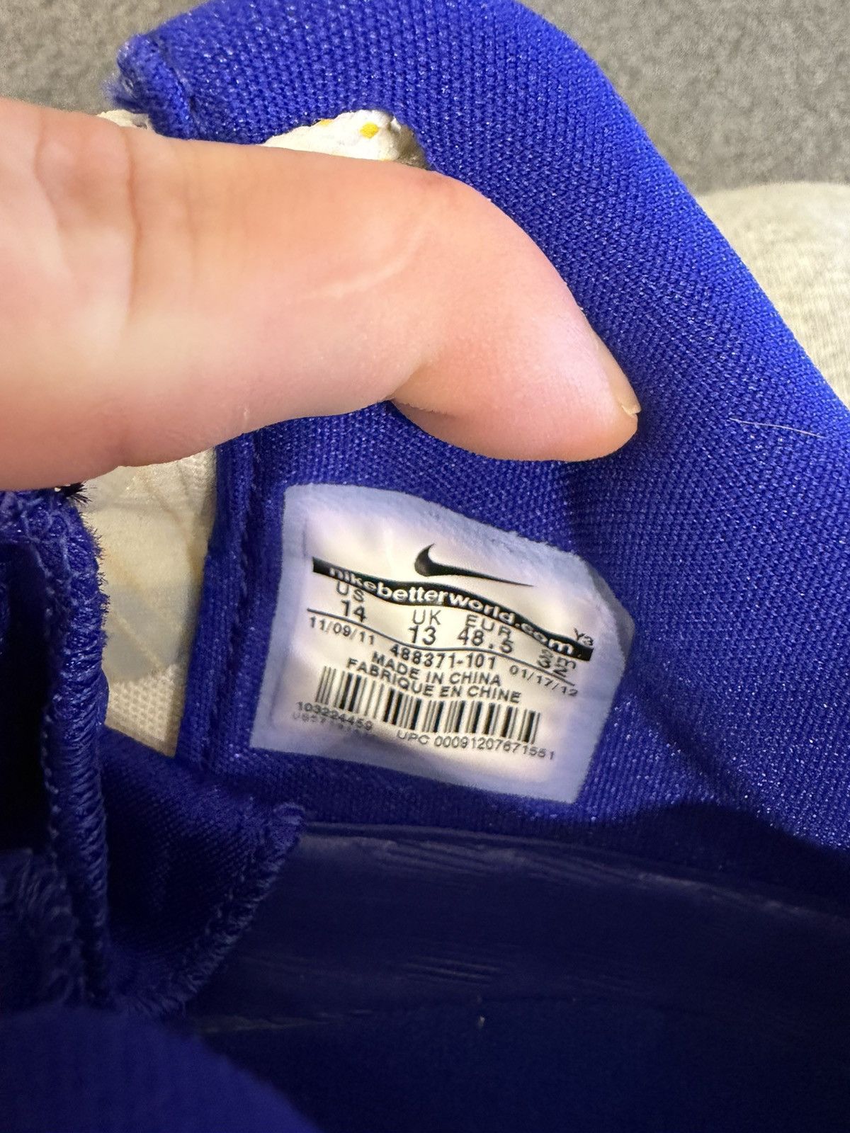 Nike Kobe 7 "Lakers Home" Size US 14 / EU 47 - 6 Thumbnail