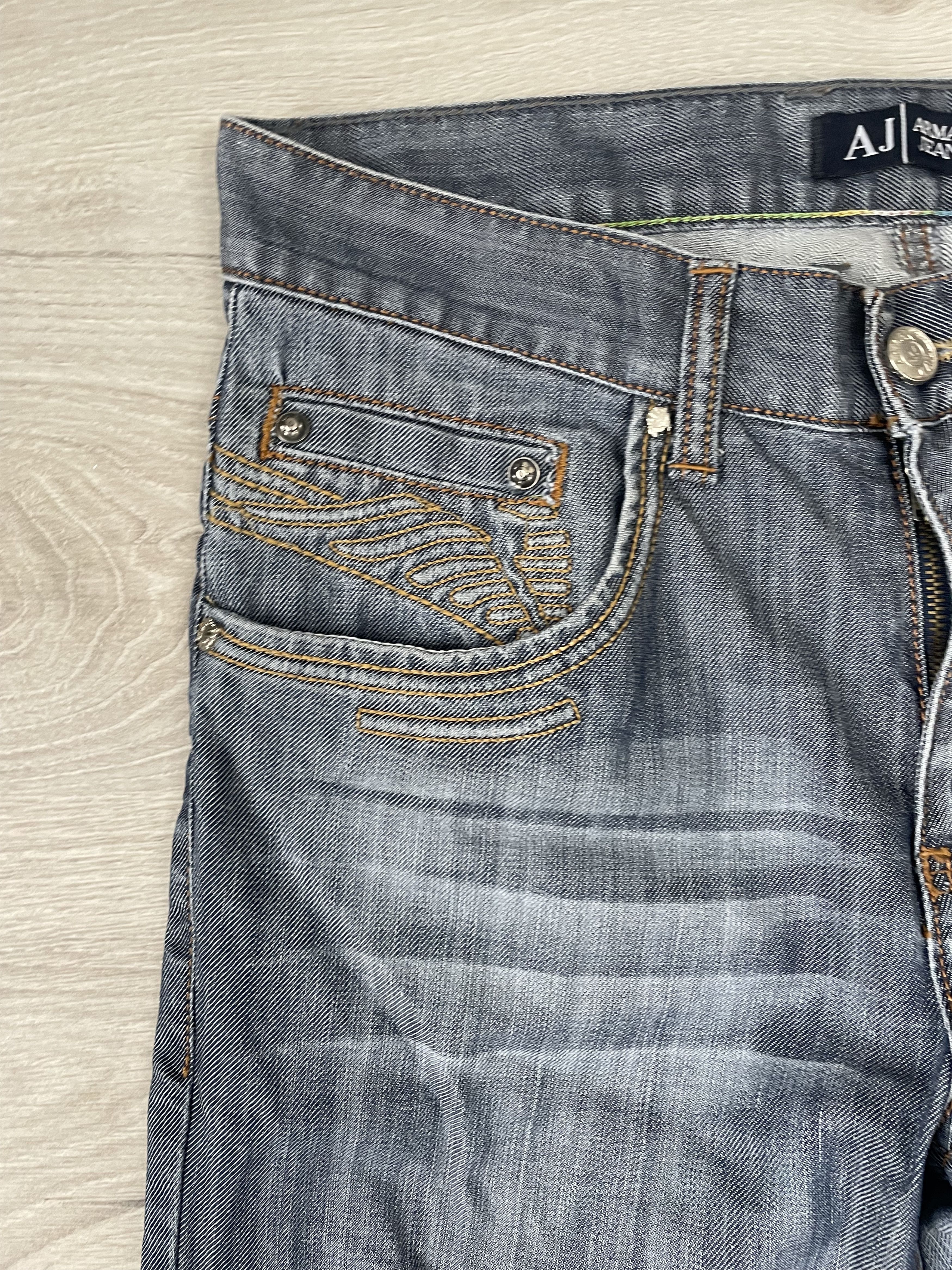 Armani × Vintage MENS CASUAL JEANS ARMANI RARE Size US 29 - 6 Thumbnail