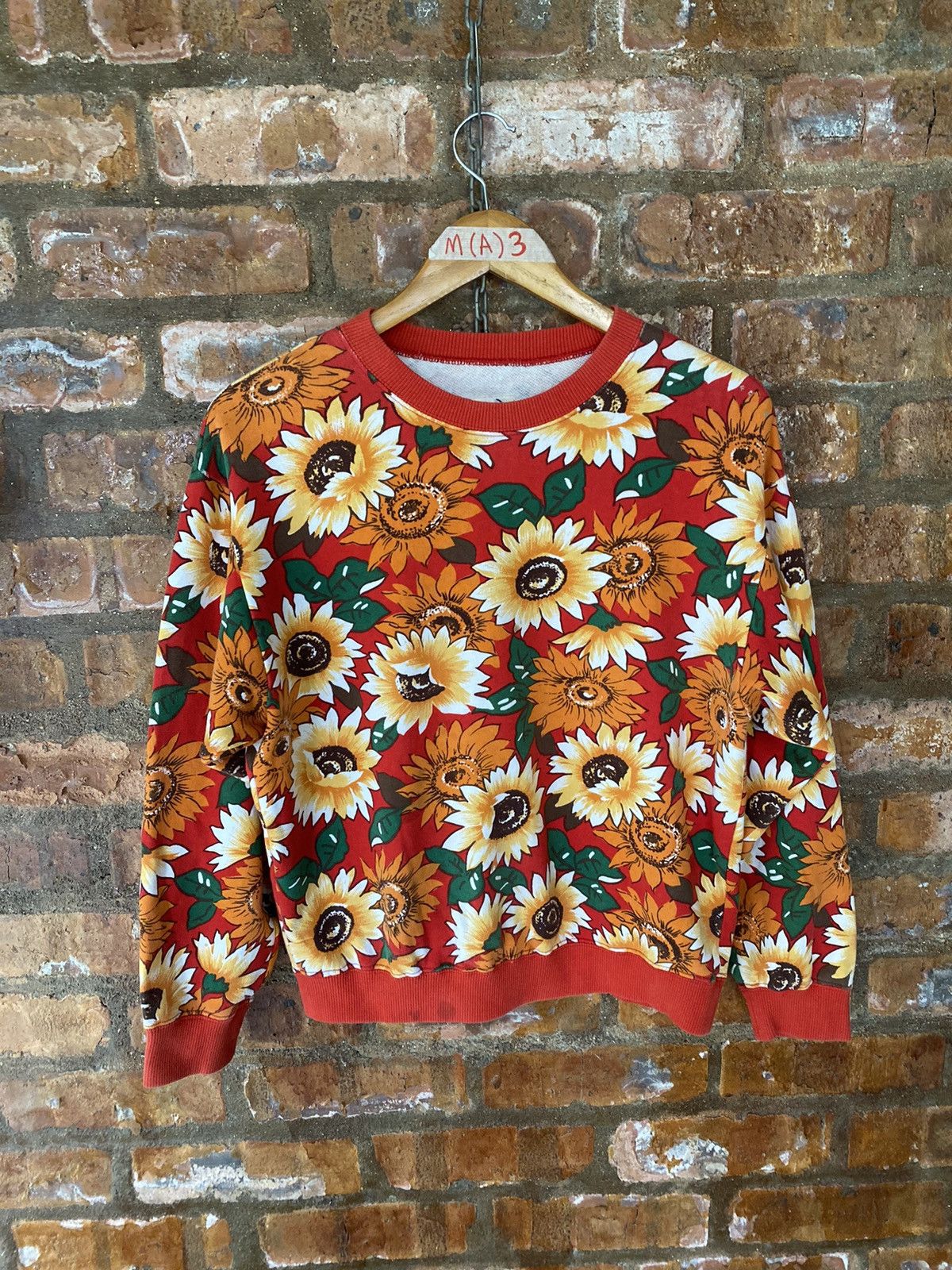 Issey Miyake 1990s Issey Miyake Hai Floral sweatshirt Size US S / EU 44-46 / 1 - 2 Thumbnail