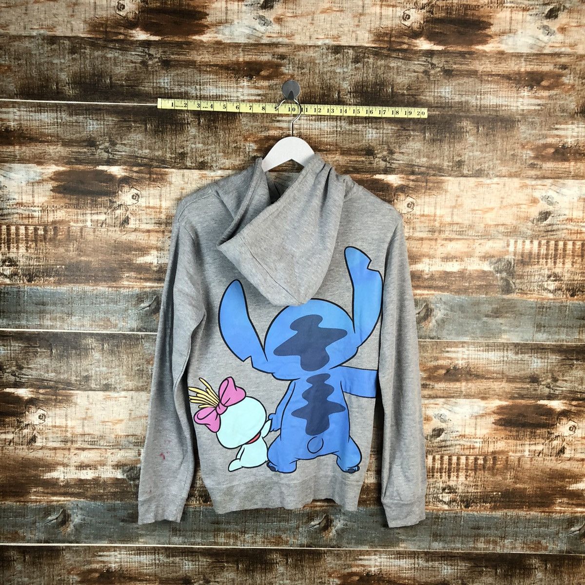 Disney Disney lilo & Stich by Belle Maison Hoodie sweatshirt #A1578 Size US M / EU 48-50 / 2 - 14 Thumbnail