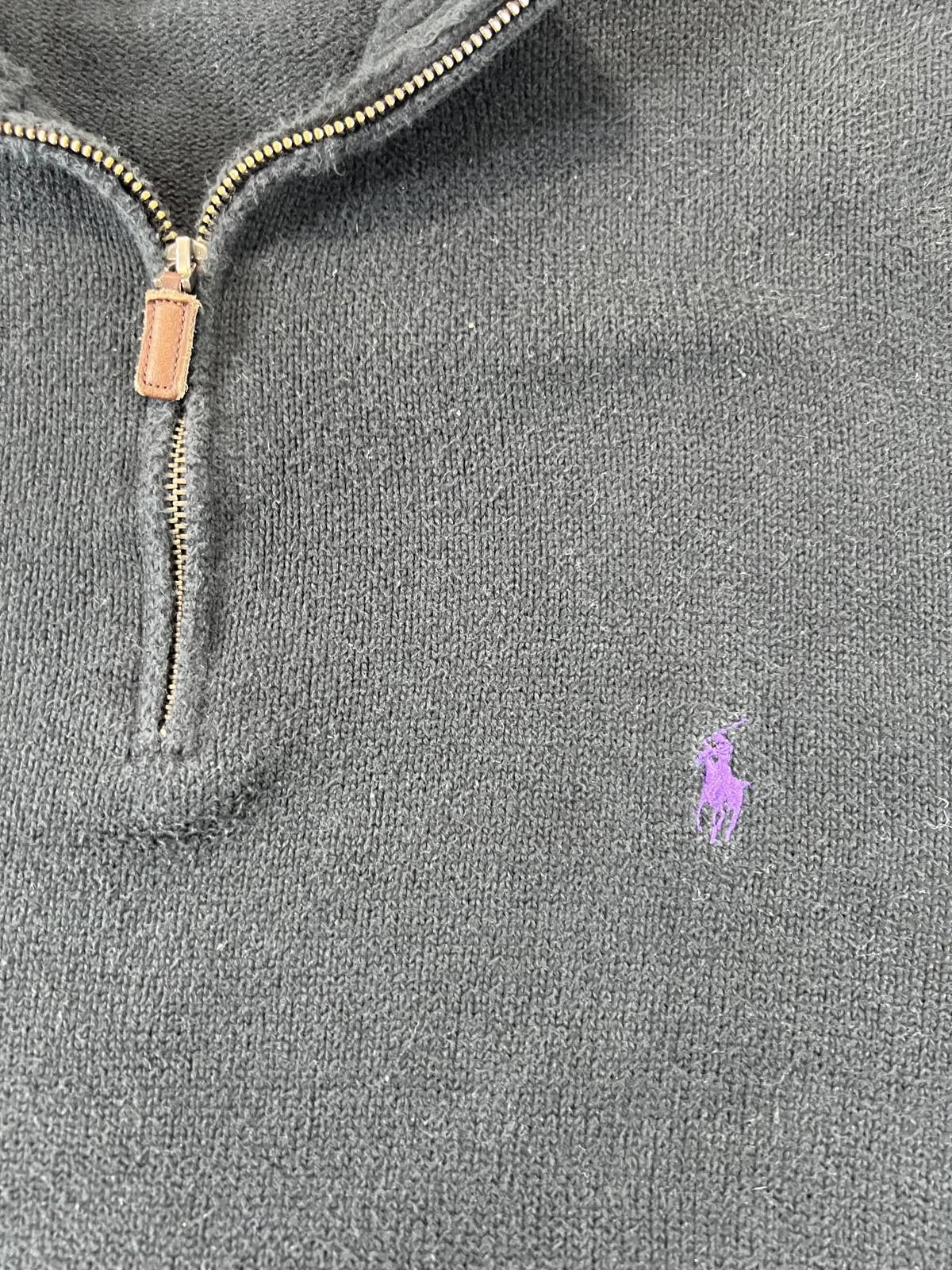 Polo Ralph Lauren Polo Ralph Lauren Men's Black Half-Zip Sweater Size 3XLT Size US XXL / EU 58 / 5 - 2 Thumbnail