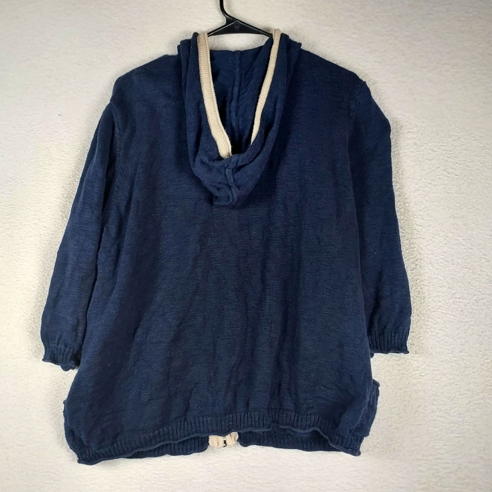 Eddie Bauer Eddie Bauer Mens XXL Full Zip Hoodie Cotton Sweater Jacket Blue Casual Jacket Full Zip Men's 2XL Outdoor Winter Fall Spring Hiking Reg/Regular Size US XXL / EU 58 / 5 - 2 Thumbnail