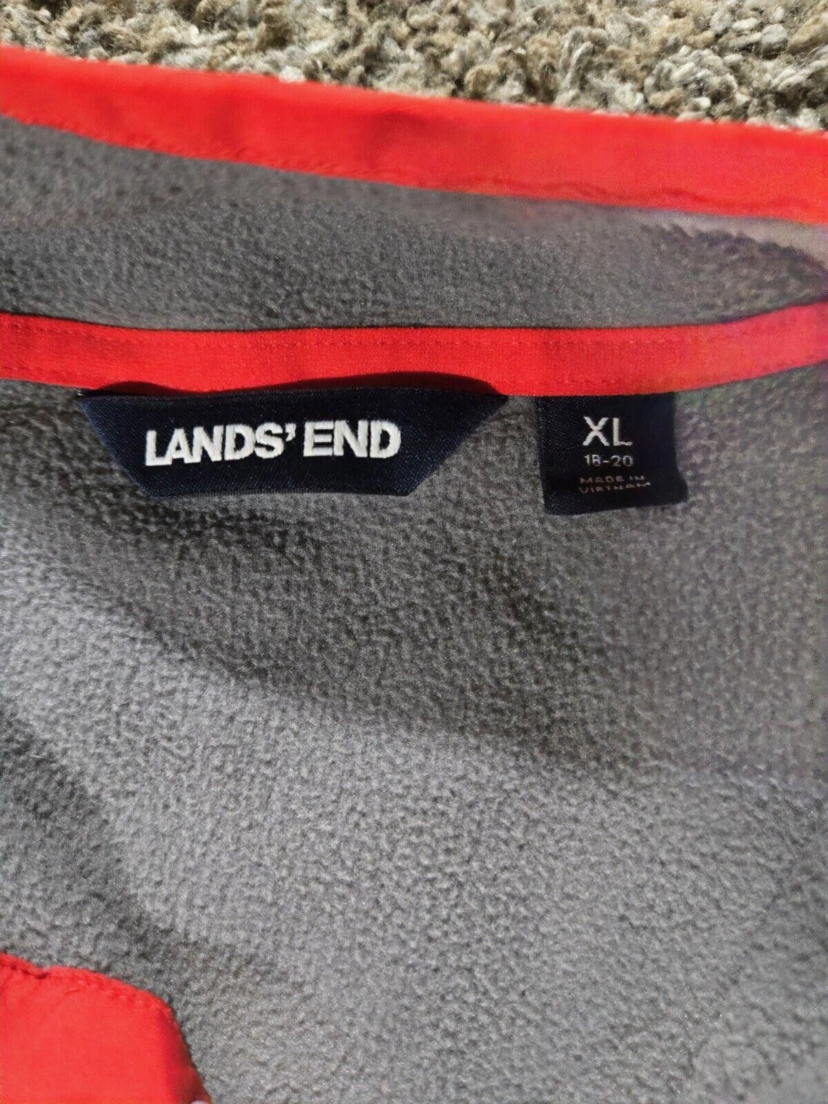 Grayers Multicolor Gray Pullover Fleece With Red Piping XL (18-20) Size US XXS / EU 40 - 7 Thumbnail
