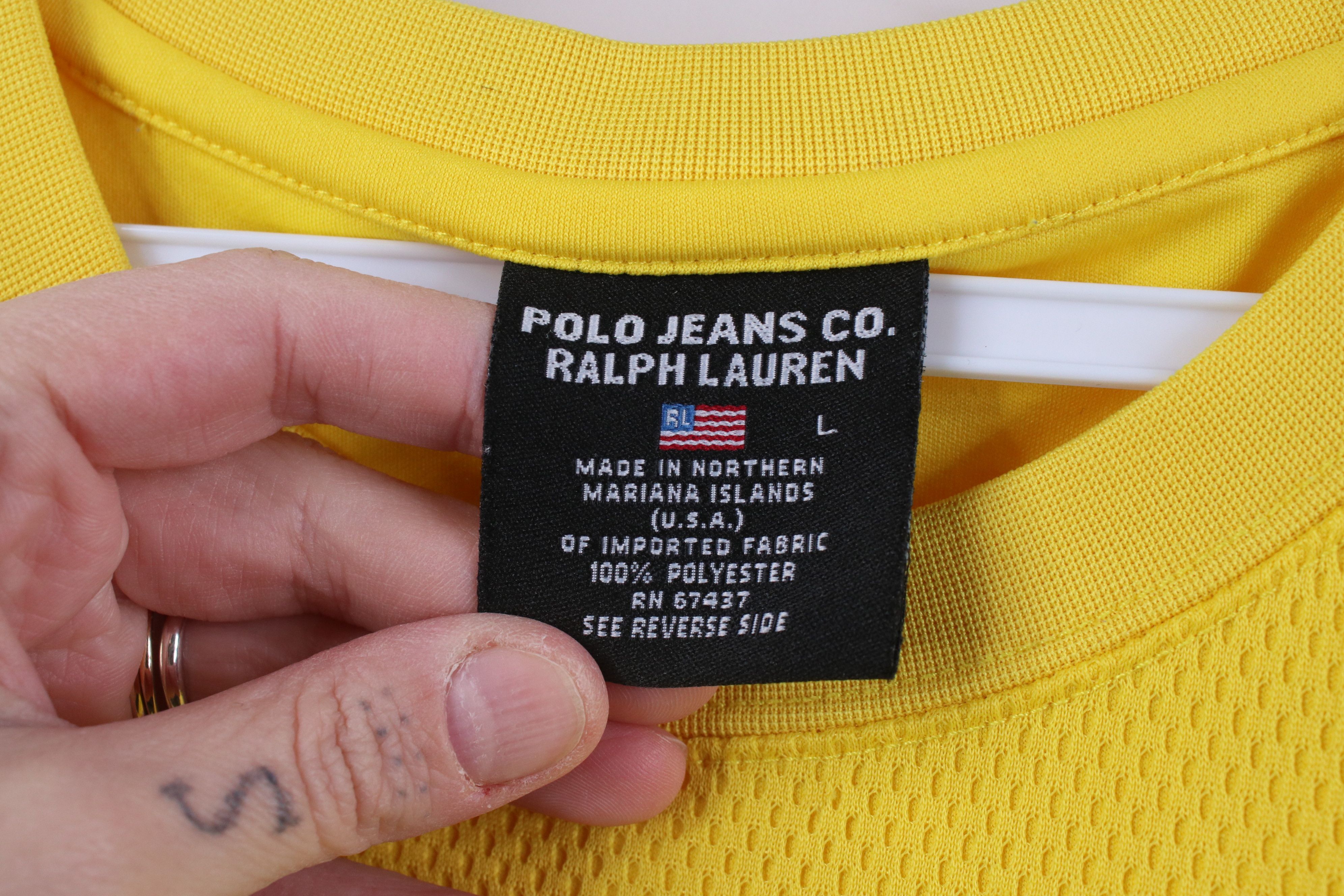 Polo Ralph Lauren Vintage 90s Ralph Lauren Mesh Sleeveless Muscle T-Shirt USA Size US L / EU 52-54 / 3 - 7 Thumbnail