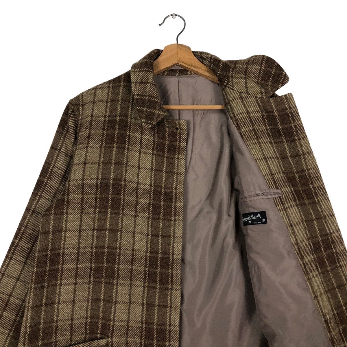 Margaret Howell 🔥Vintage Wool Jacket Margaret Howell England Tartan Design Size US M / EU 48-50 / 2 - 12 Thumbnail