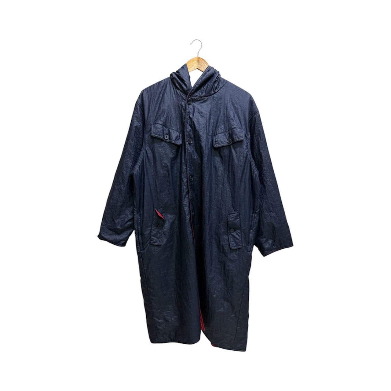 Issey Miyake Vintage issey miyake hai sporting gear long jacket nylon Size US L / EU 52-54 / 3 - 1 Thumbnail