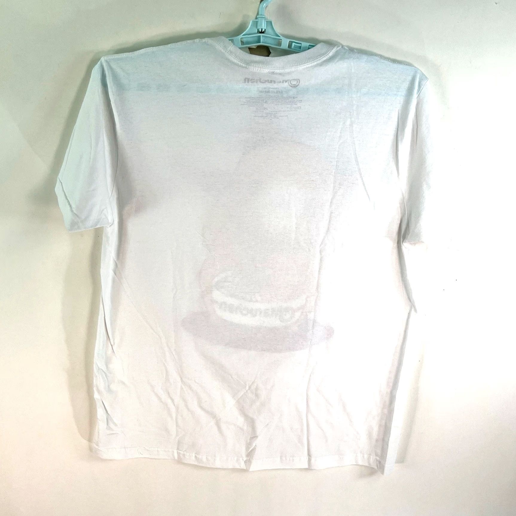 Vintage Maruchan T-Shirt Graphic Shirt Mens Size L White 90s Funny Logo Graphic Print Short Sleeve Crew Neck Cotton Regular Fit Size US L / EU 52-54 / 3 - 3 Thumbnail