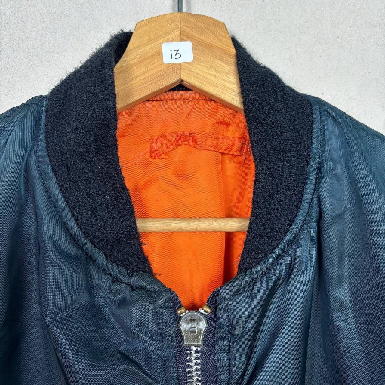 Alpha Industries VTG Alpha Industries MA-1 Bomber Flight Jacket Large USA Size US L / EU 52-54 / 3 - 8 Thumbnail