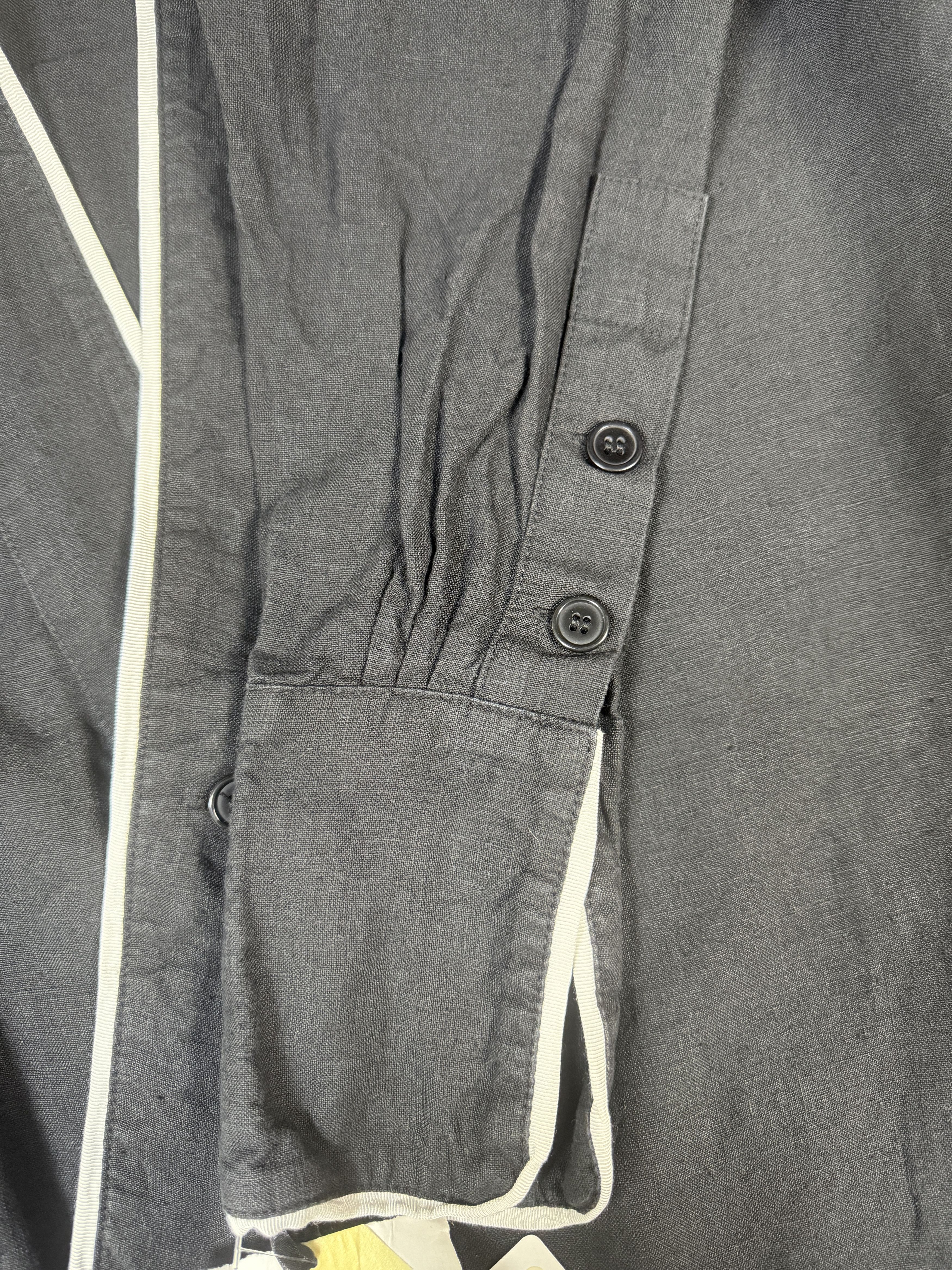 Greg Lauren $800 Greg Lauren Black Winged GL1 kimono top shirt Size US M / EU 48-50 / 2 - 6 Thumbnail