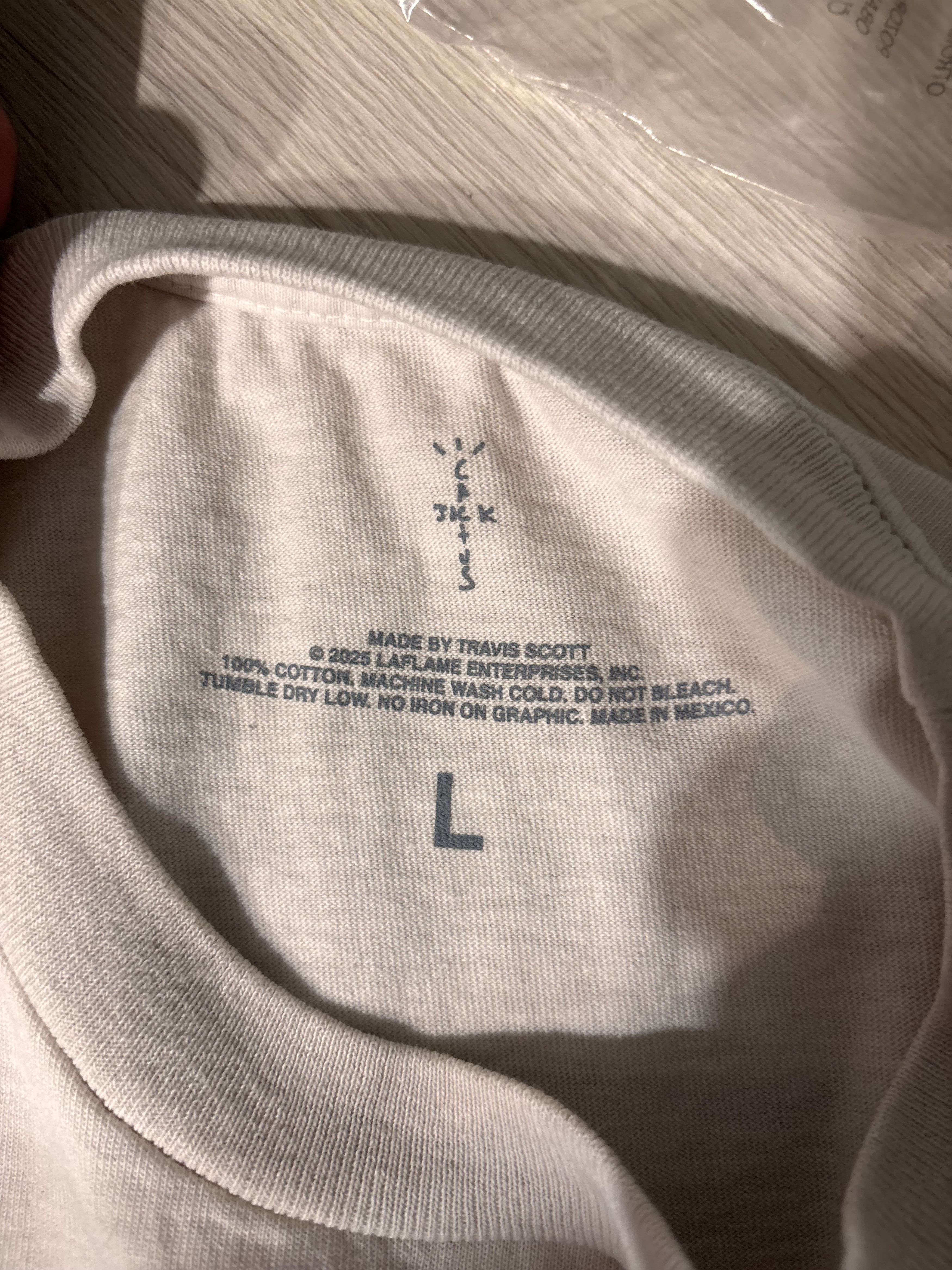 Travis Scott TRAVIS SCOTT RODEO 10TH ANNIVERSARY CHAIN TEE Size US L / EU 52-54 / 3 - 3 Thumbnail