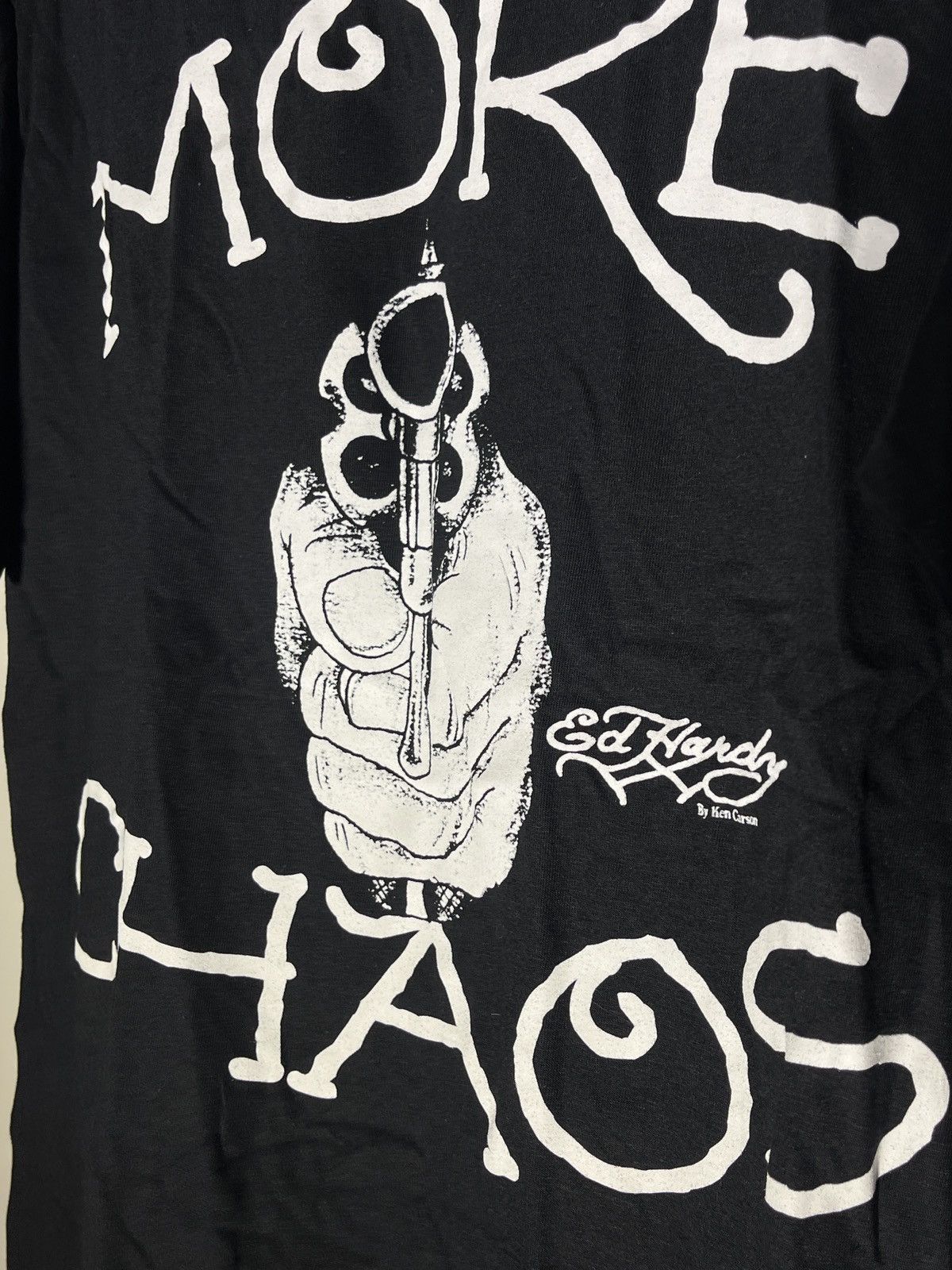 Ed Hardy × Ken Carson Ken Carson x Ed Hardy More Chaos .38 Barrel Tee Shirt Size US L / EU 52-54 / 3 - 3 Thumbnail