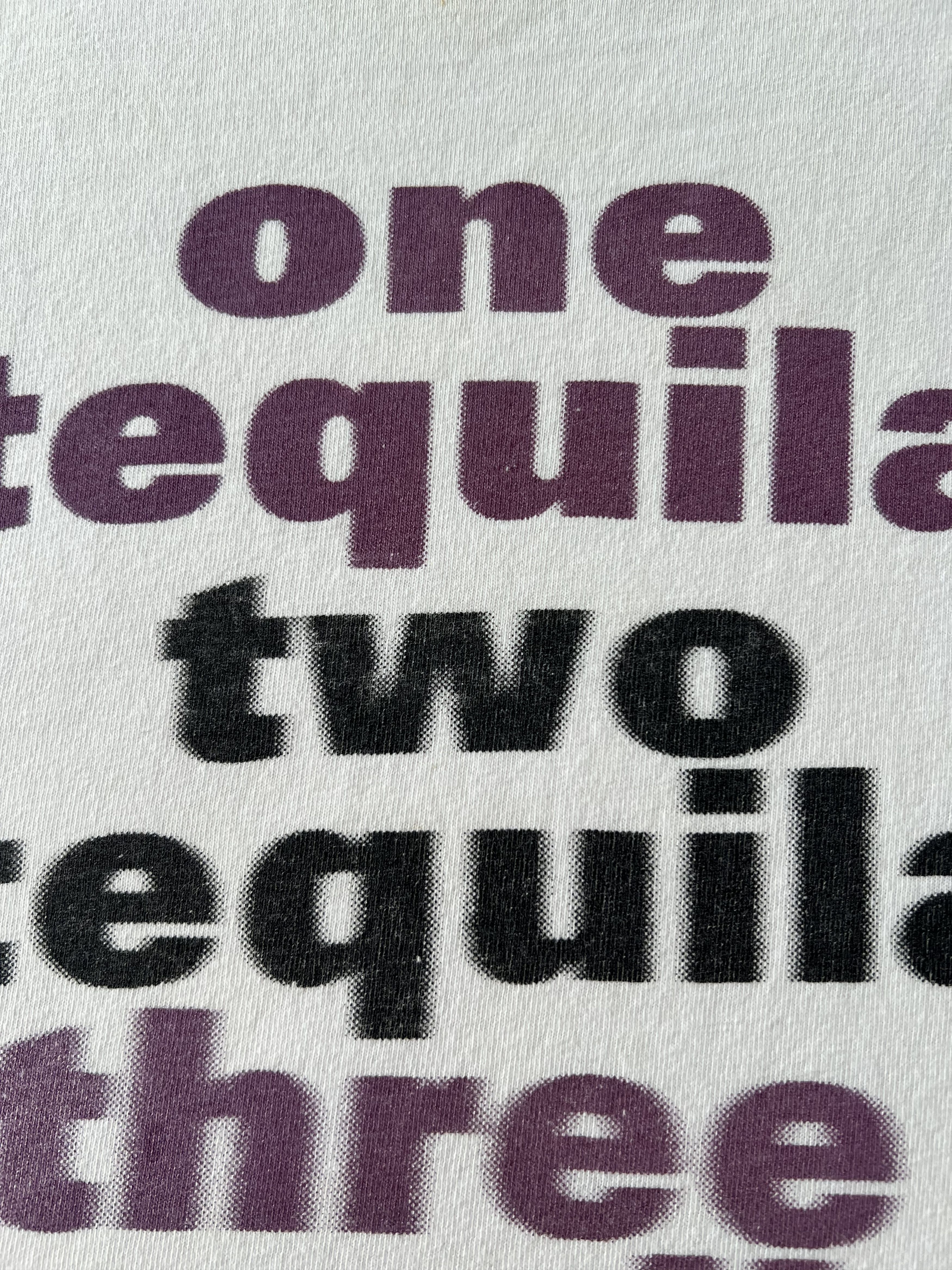 Vintage Vintage 90s One Tequila Two Tequila Three Tequila Floor Tee Size US M / EU 48-50 / 2 - 4 Thumbnail