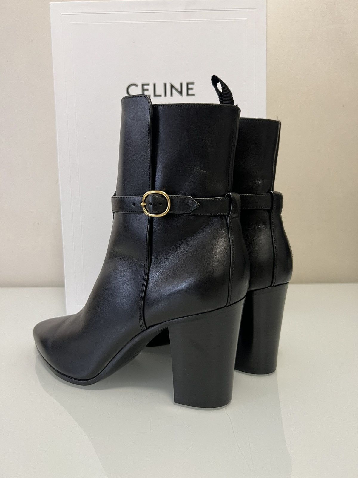 Celine × Hedi Slimane RARE - FW23 Wiltern Jodhpur 90 Boots